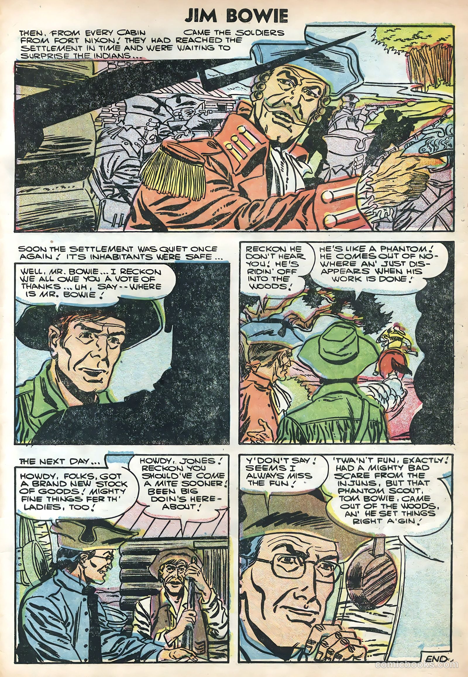 Jim Bowie #17 — page 33 of 36