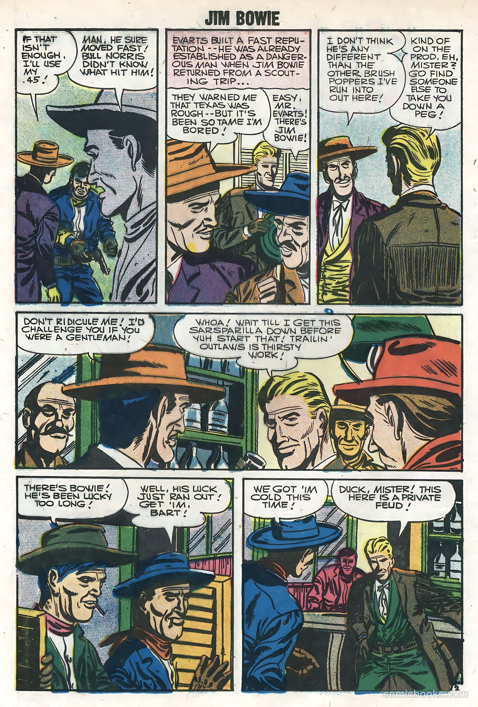 Jim Bowie #18 — page 12 of 36