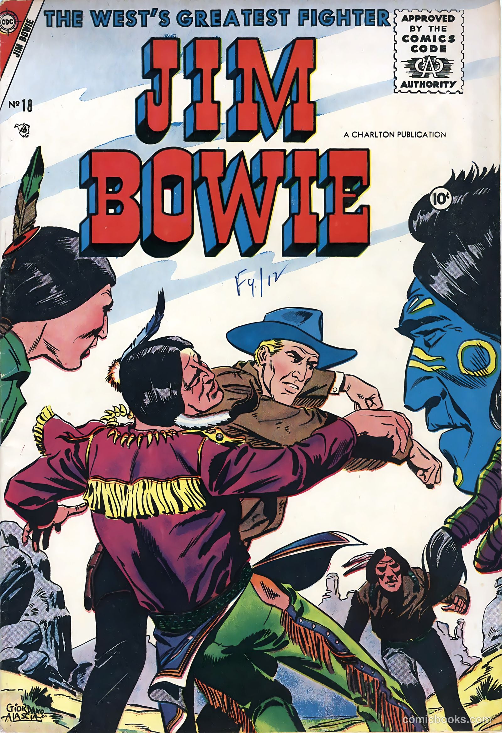Jim Bowie #18 — page 1 of 36