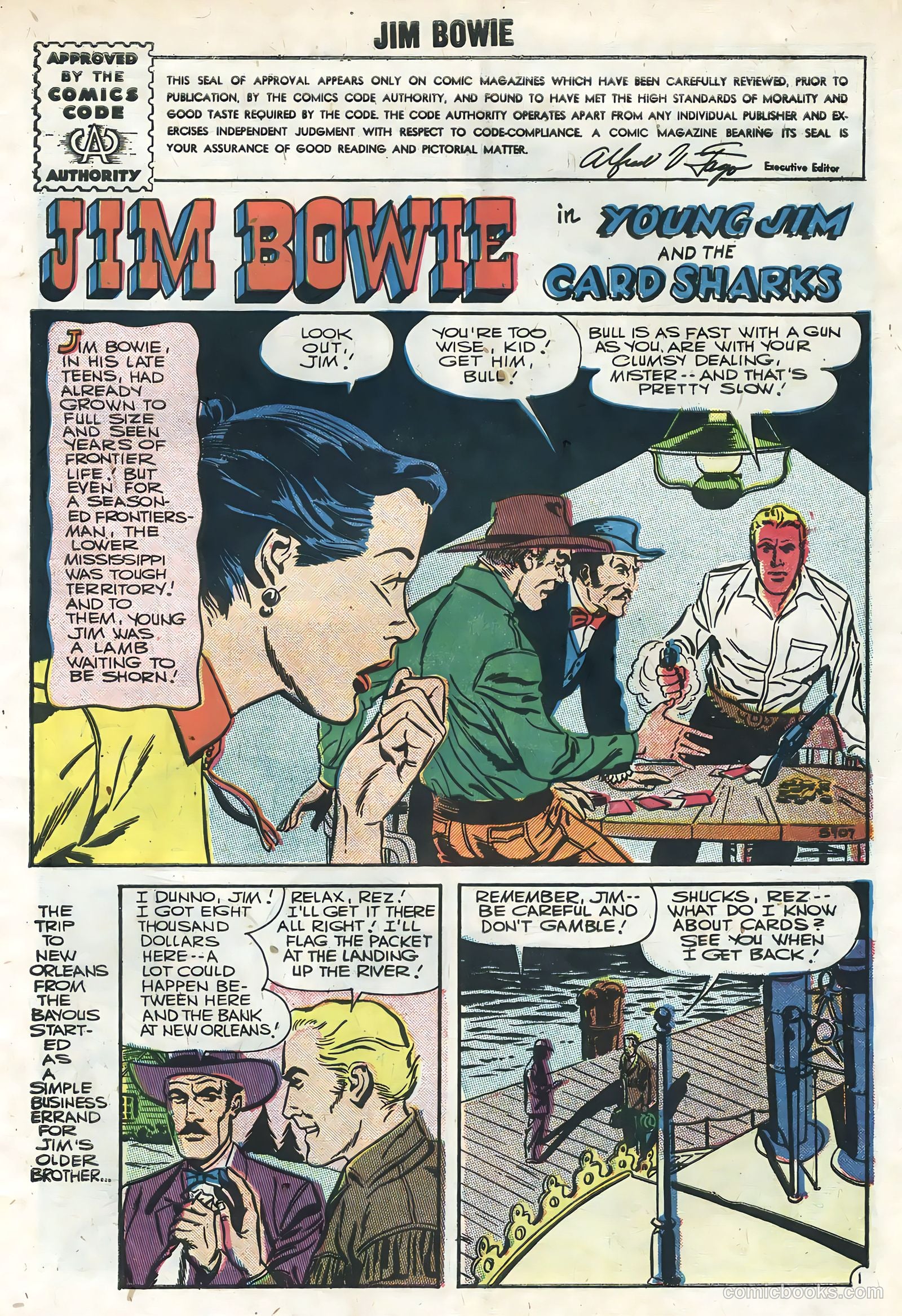 Jim Bowie #18 — page 3 of 36