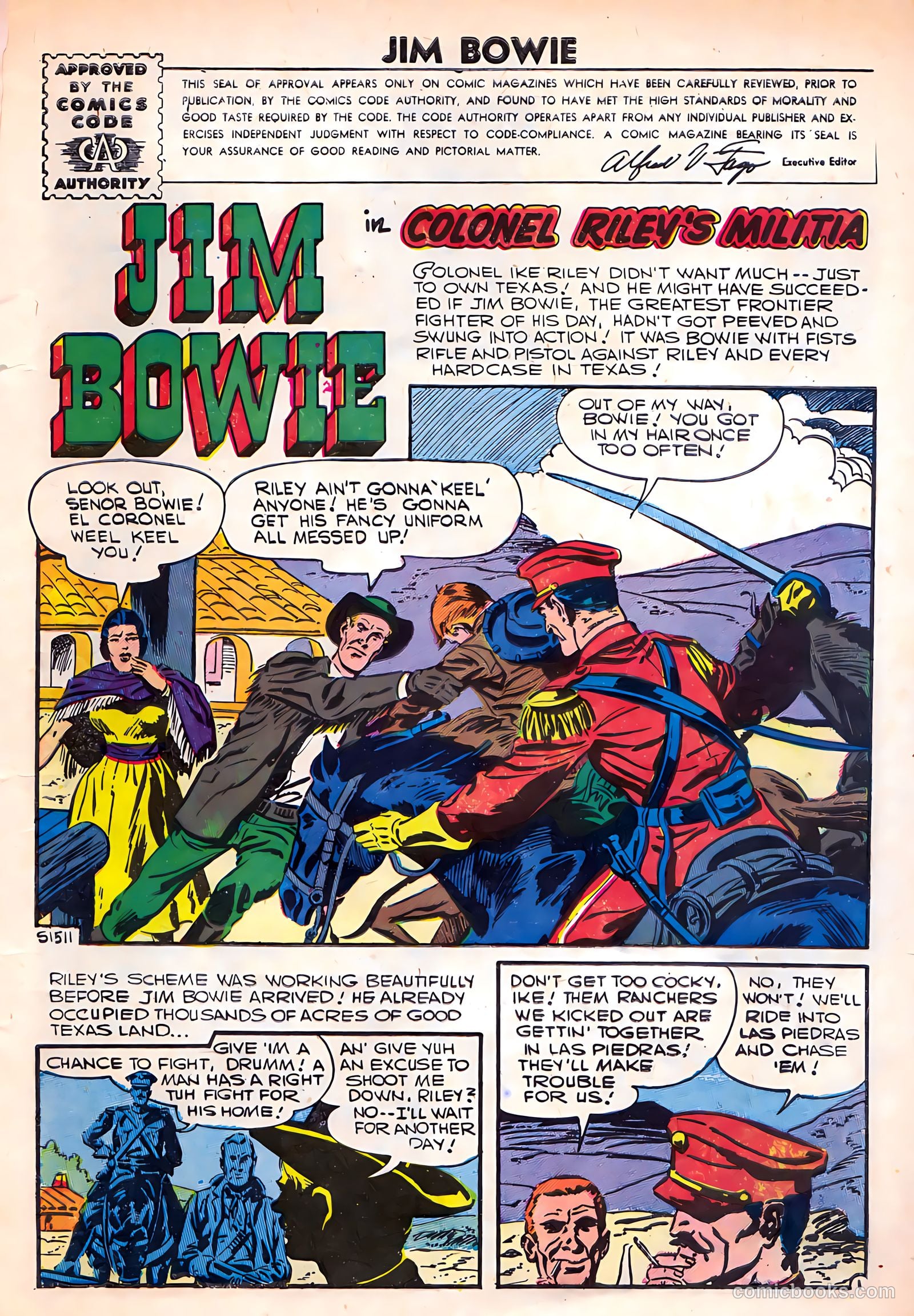 Jim Bowie #19 — page 3 of 36