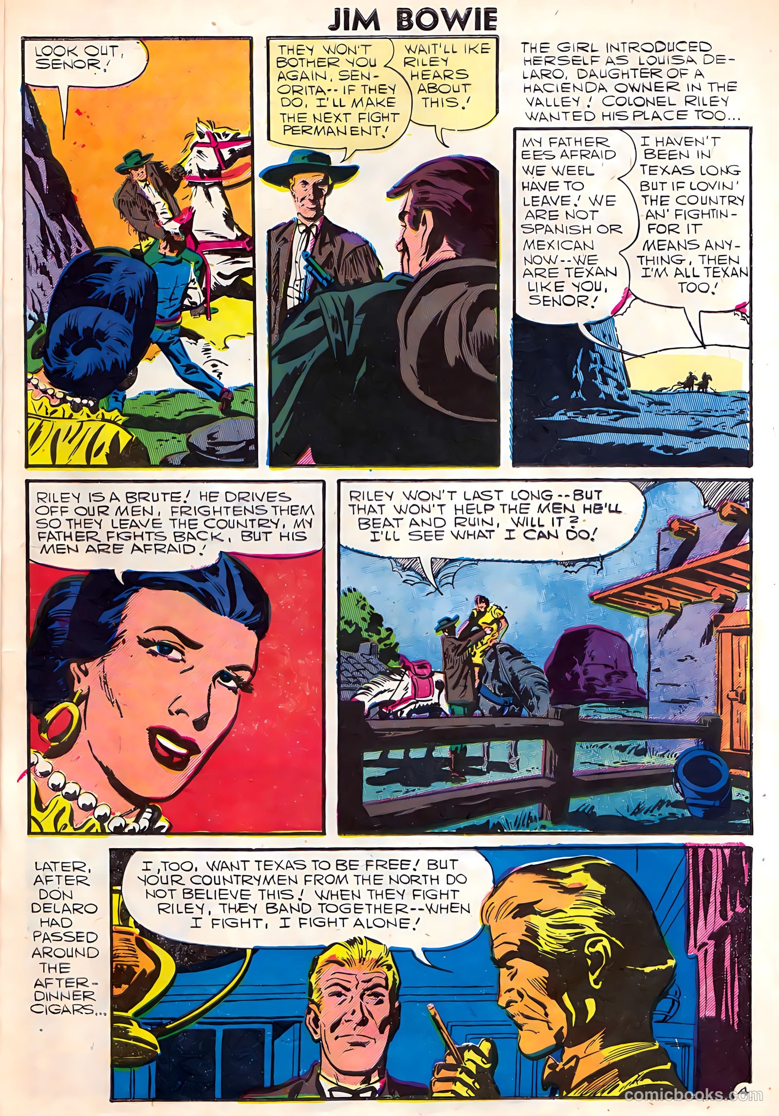 Jim Bowie #19 — page 7 of 36