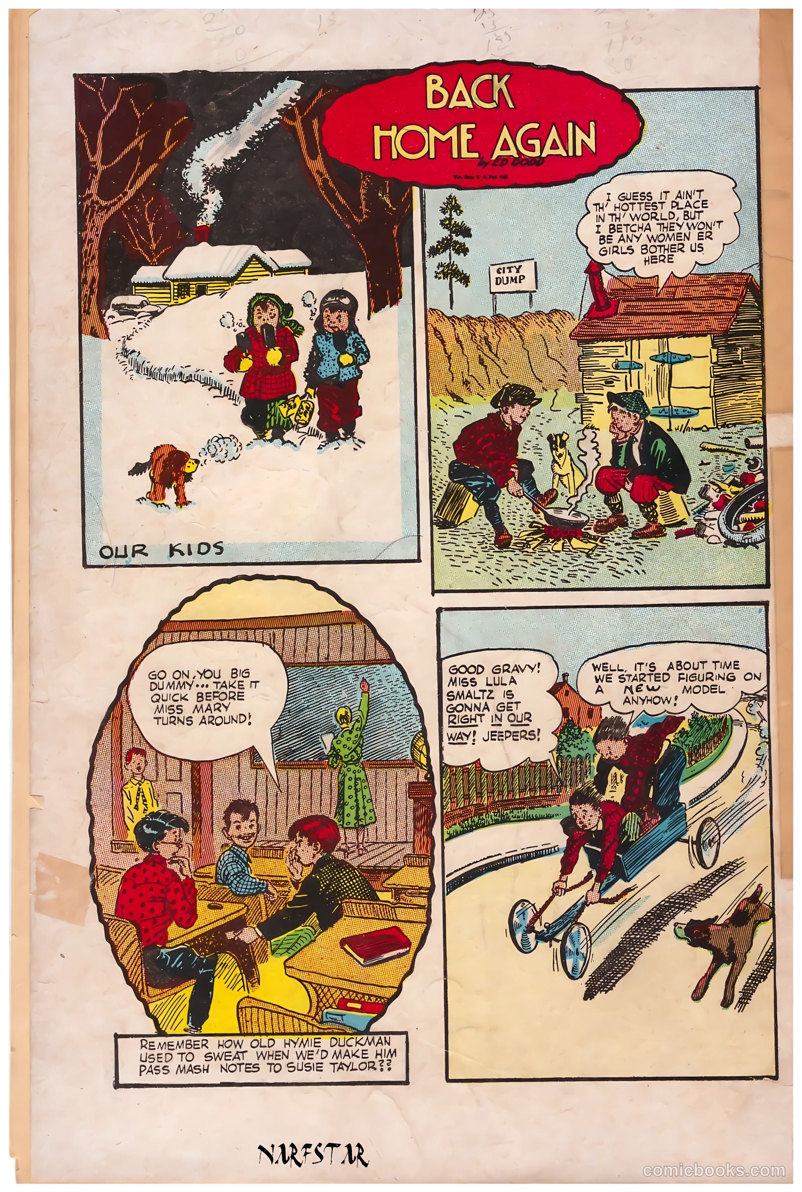 Jim Hardy Comics #1 — page 34 of 34