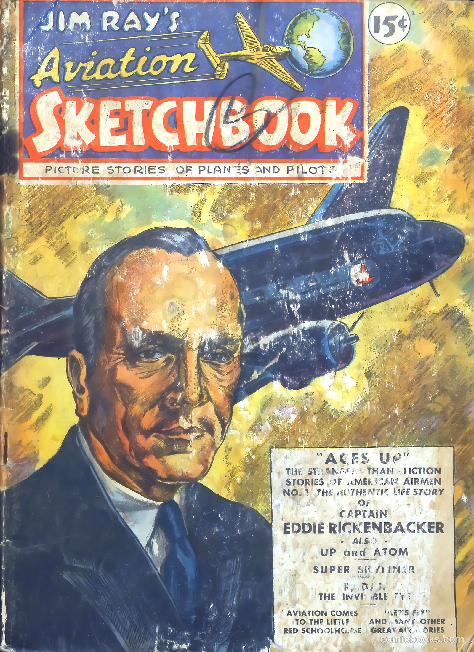 Jim Ray's Aviation Sketchbook #1 — page 1 of 67