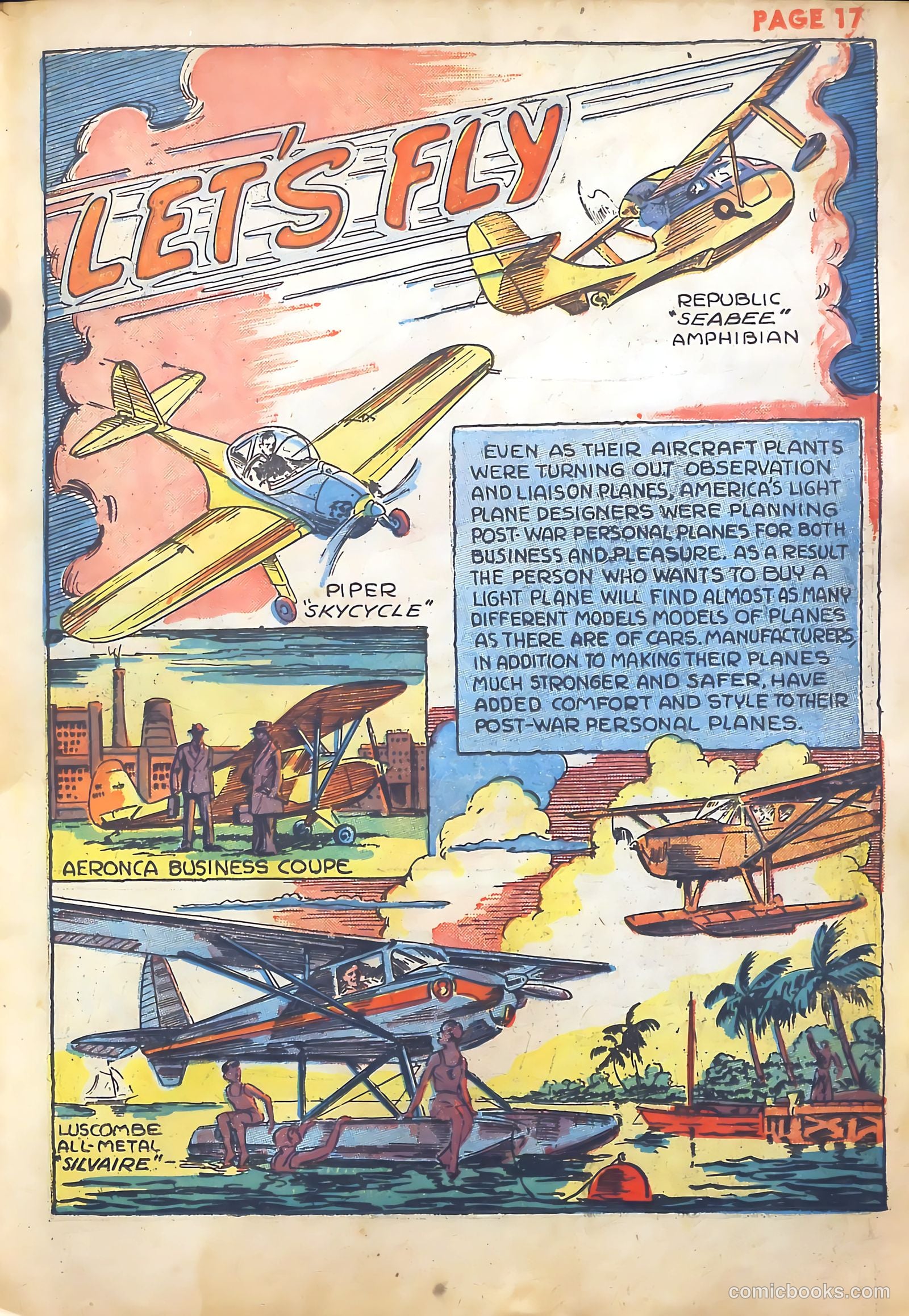 Jim Ray's Aviation Sketchbook #1 — page 19 of 67