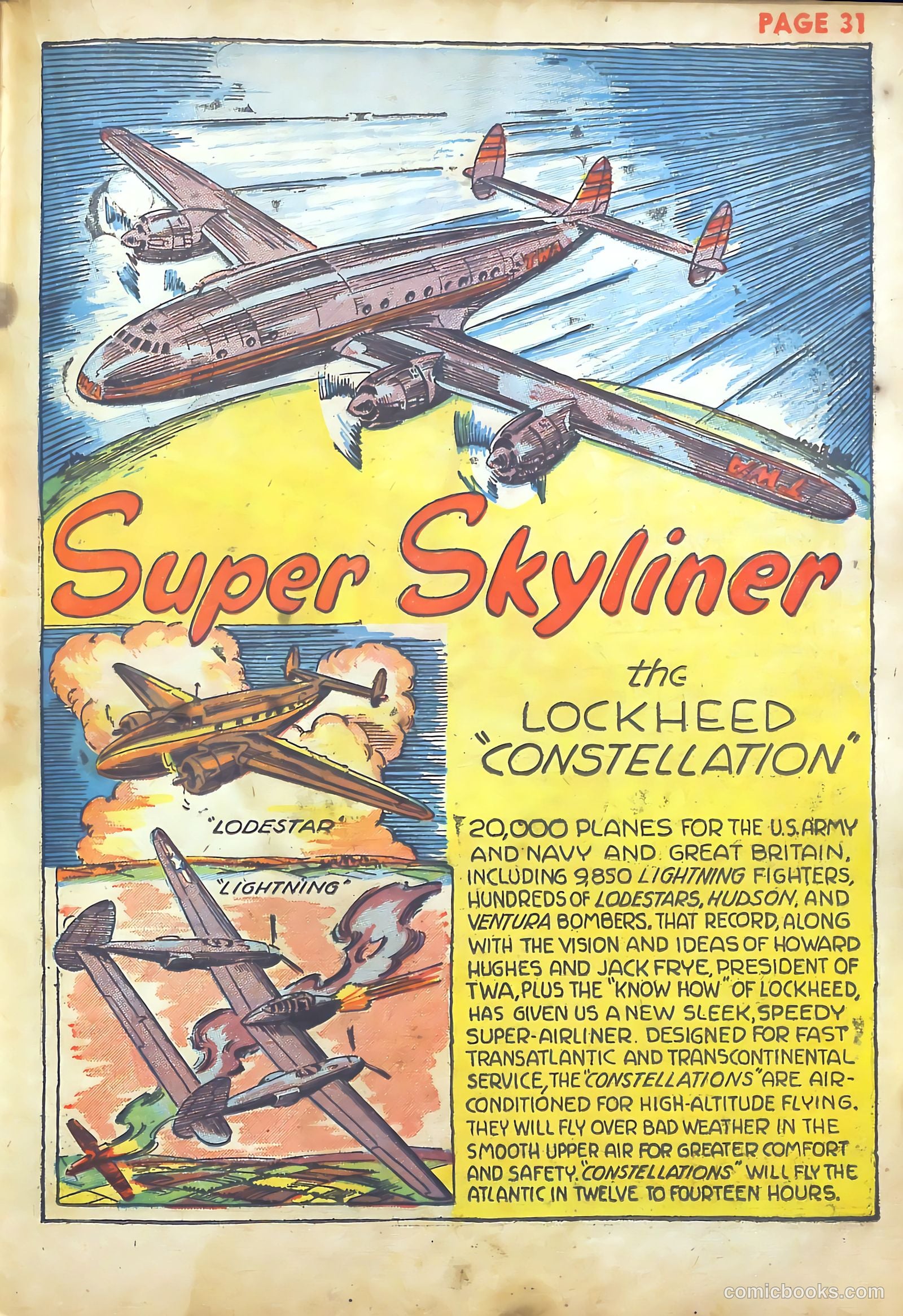 Jim Ray's Aviation Sketchbook #1 — page 33 of 67
