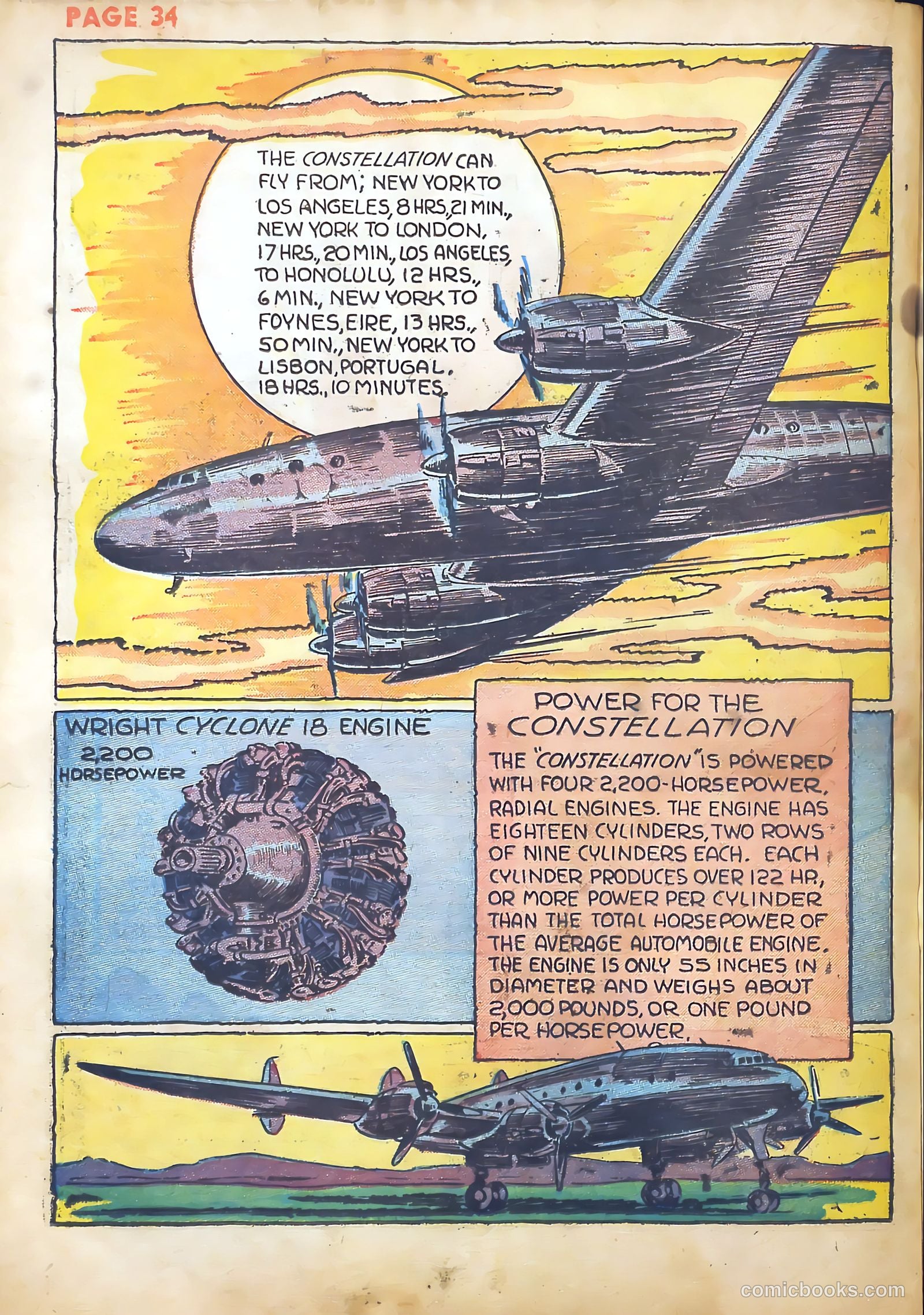 Jim Ray's Aviation Sketchbook #1 — page 35 of 67