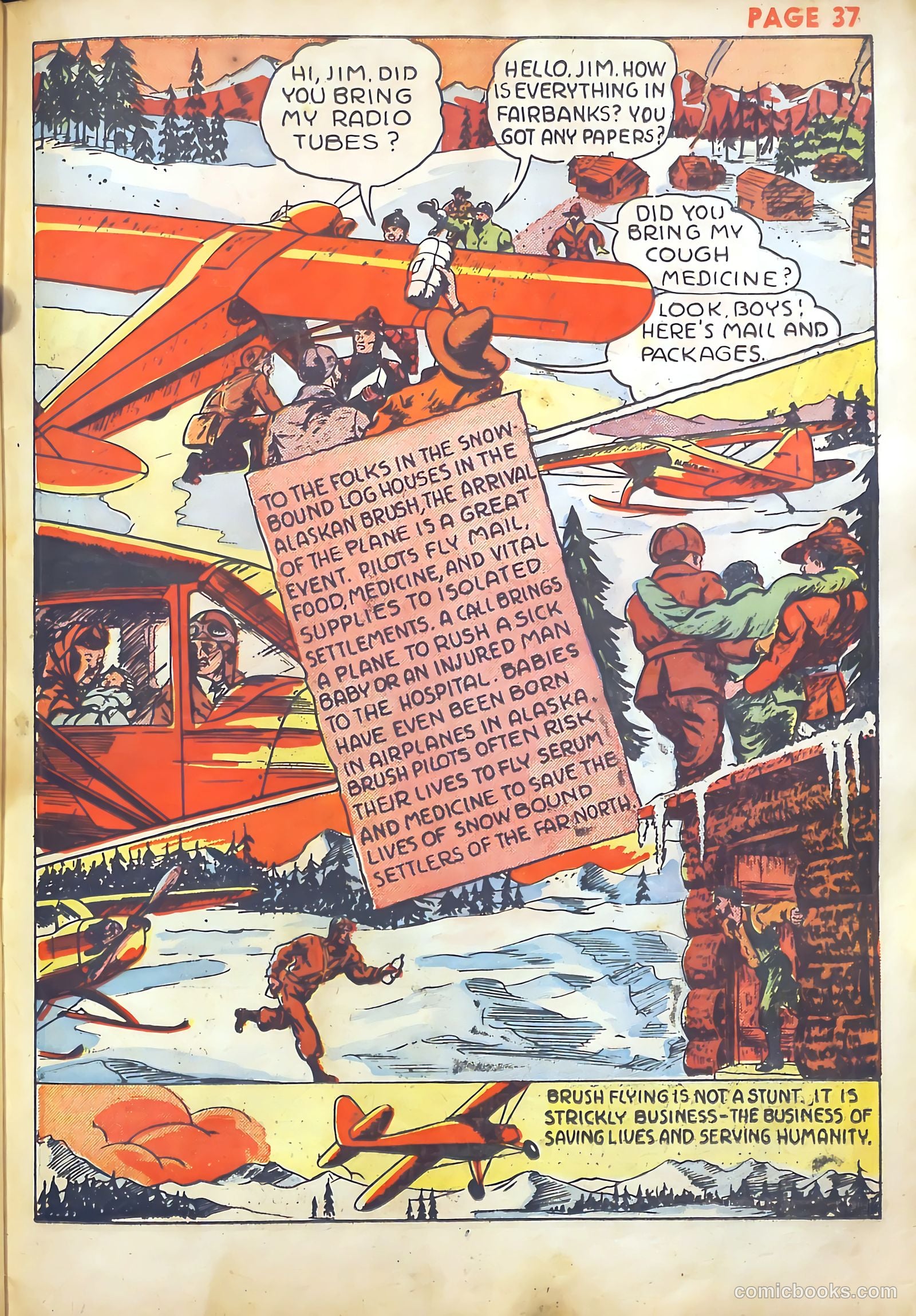 Jim Ray's Aviation Sketchbook #1 — page 38 of 67