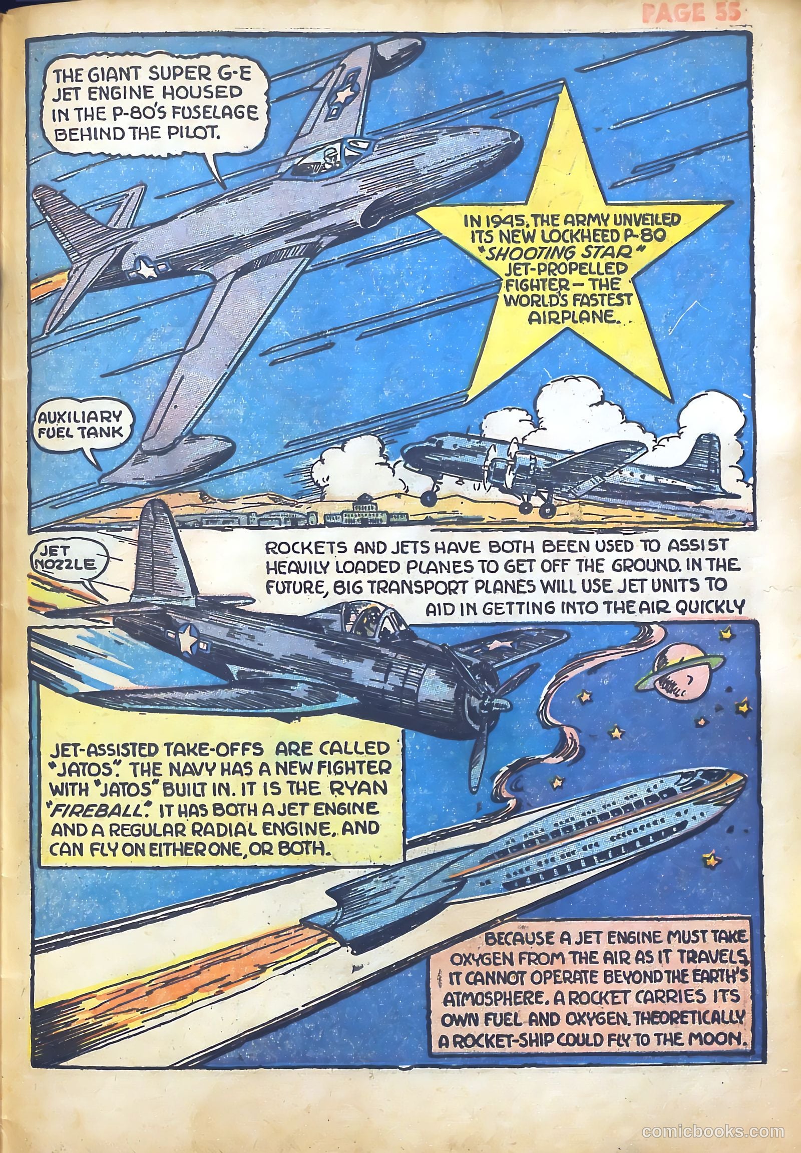 Jim Ray's Aviation Sketchbook #1 — page 56 of 67