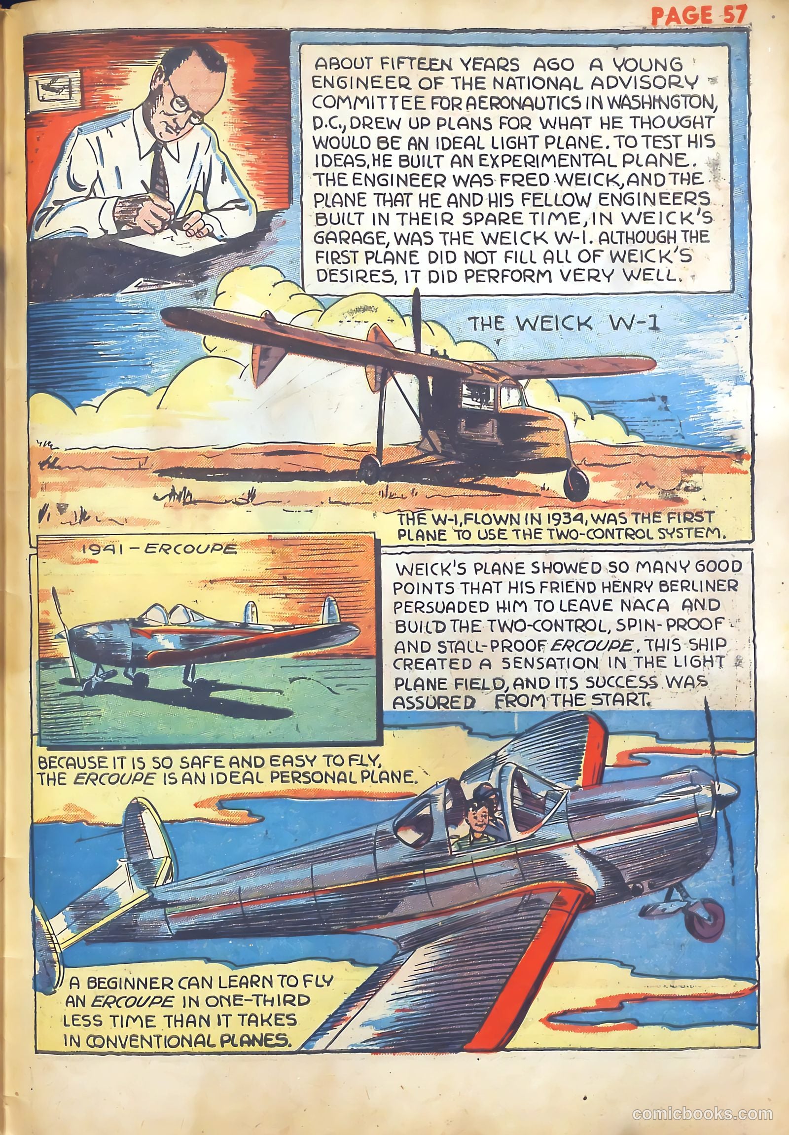 Jim Ray's Aviation Sketchbook #1 — page 58 of 67