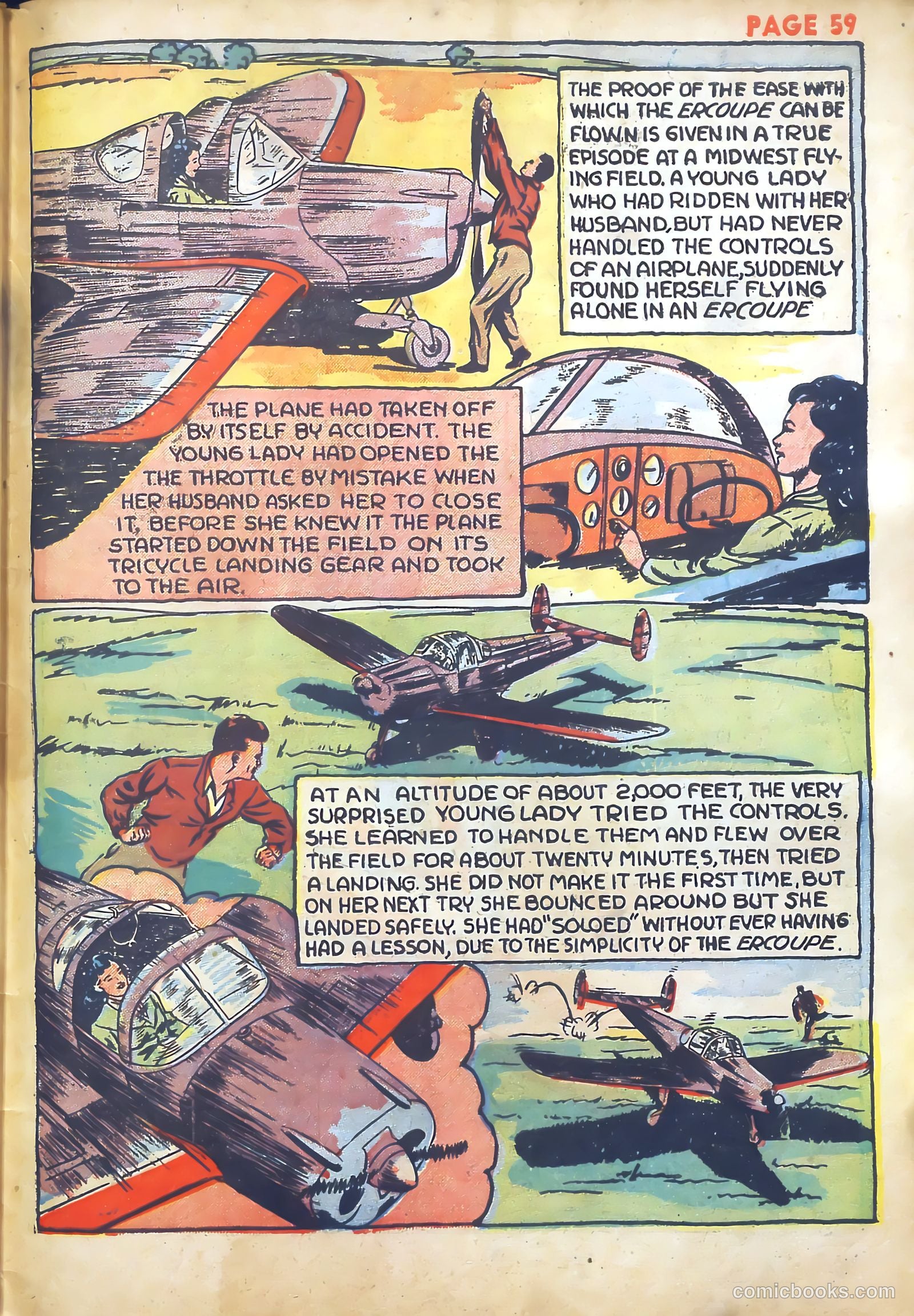 Jim Ray's Aviation Sketchbook #1 — page 60 of 67