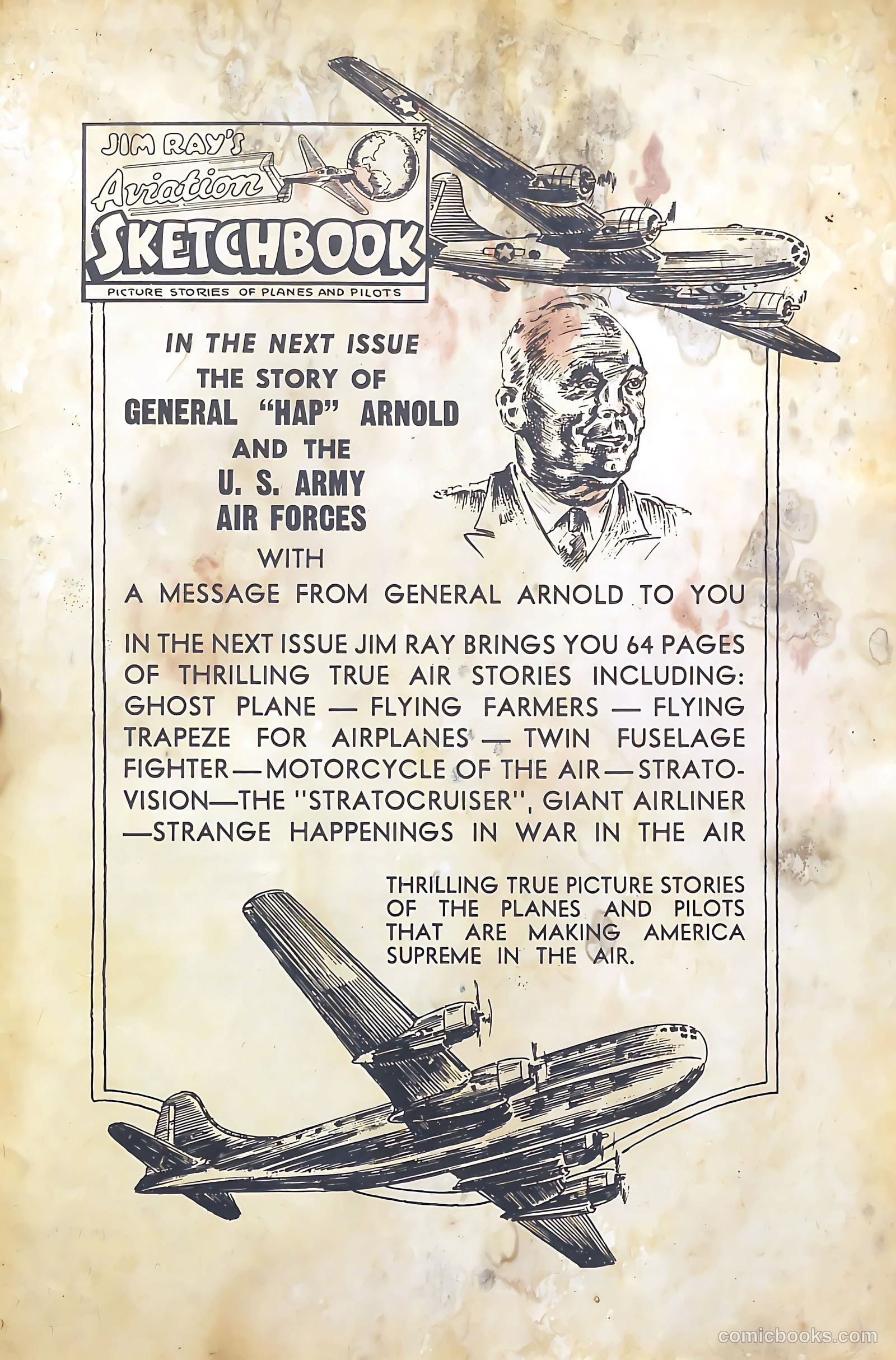 Jim Ray's Aviation Sketchbook #1 — page 66 of 67