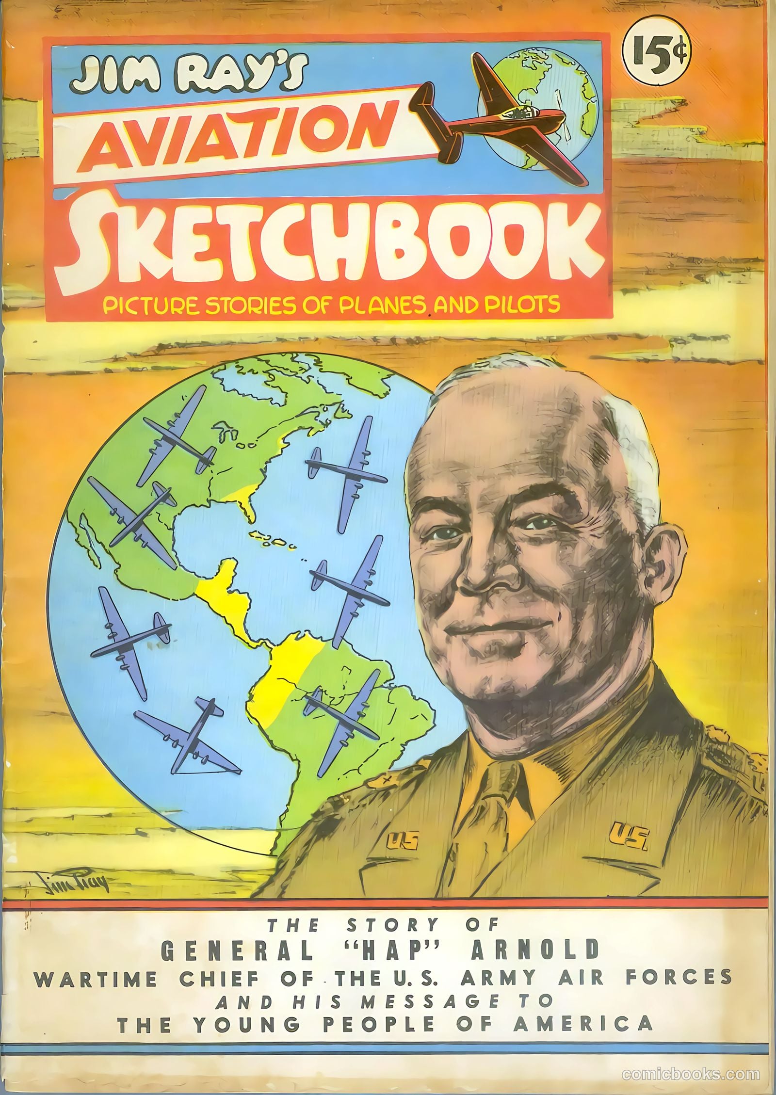 Jim Ray's Aviation Sketchbook #2 — page 1 of 66