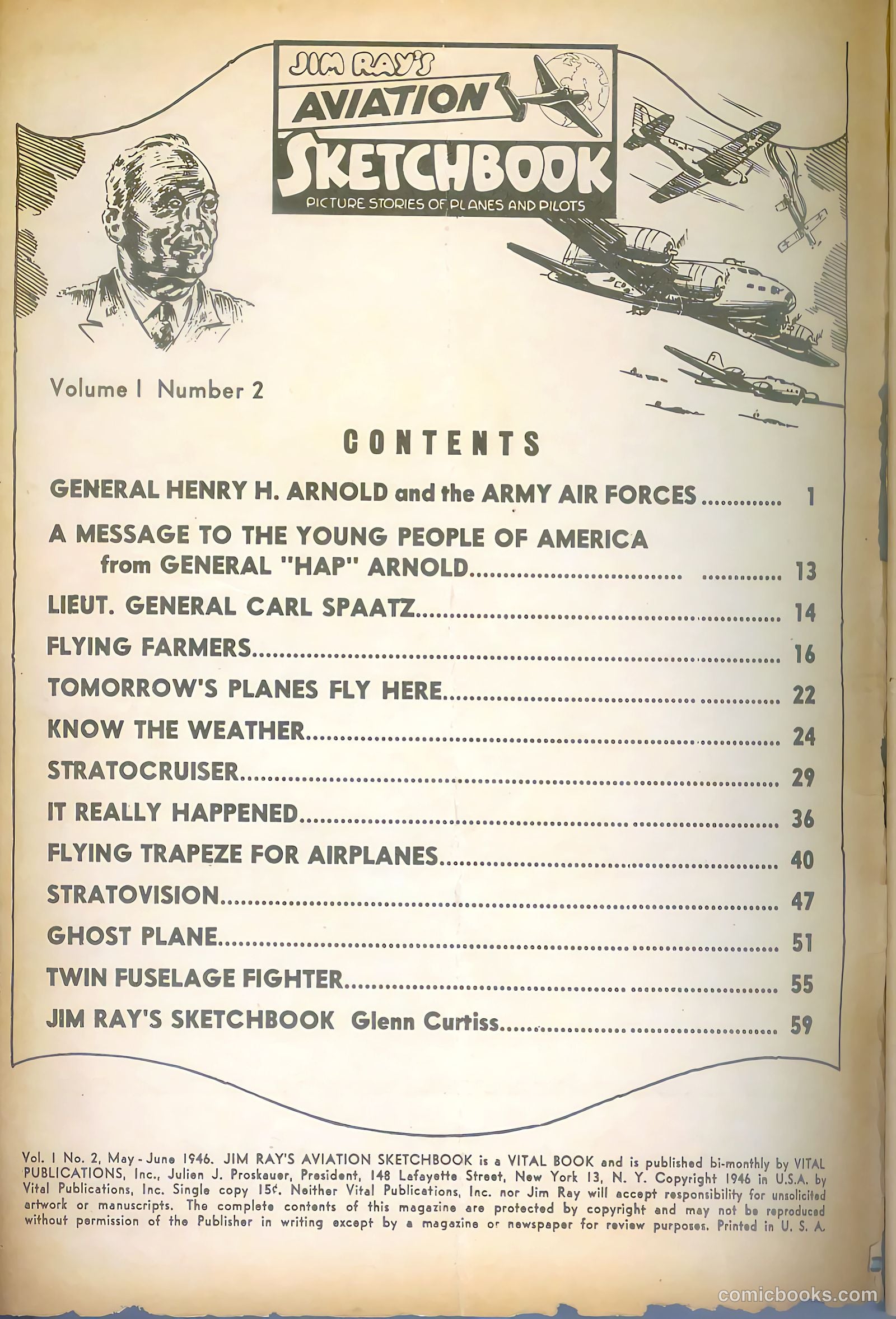 Jim Ray's Aviation Sketchbook #2 — page 2 of 66