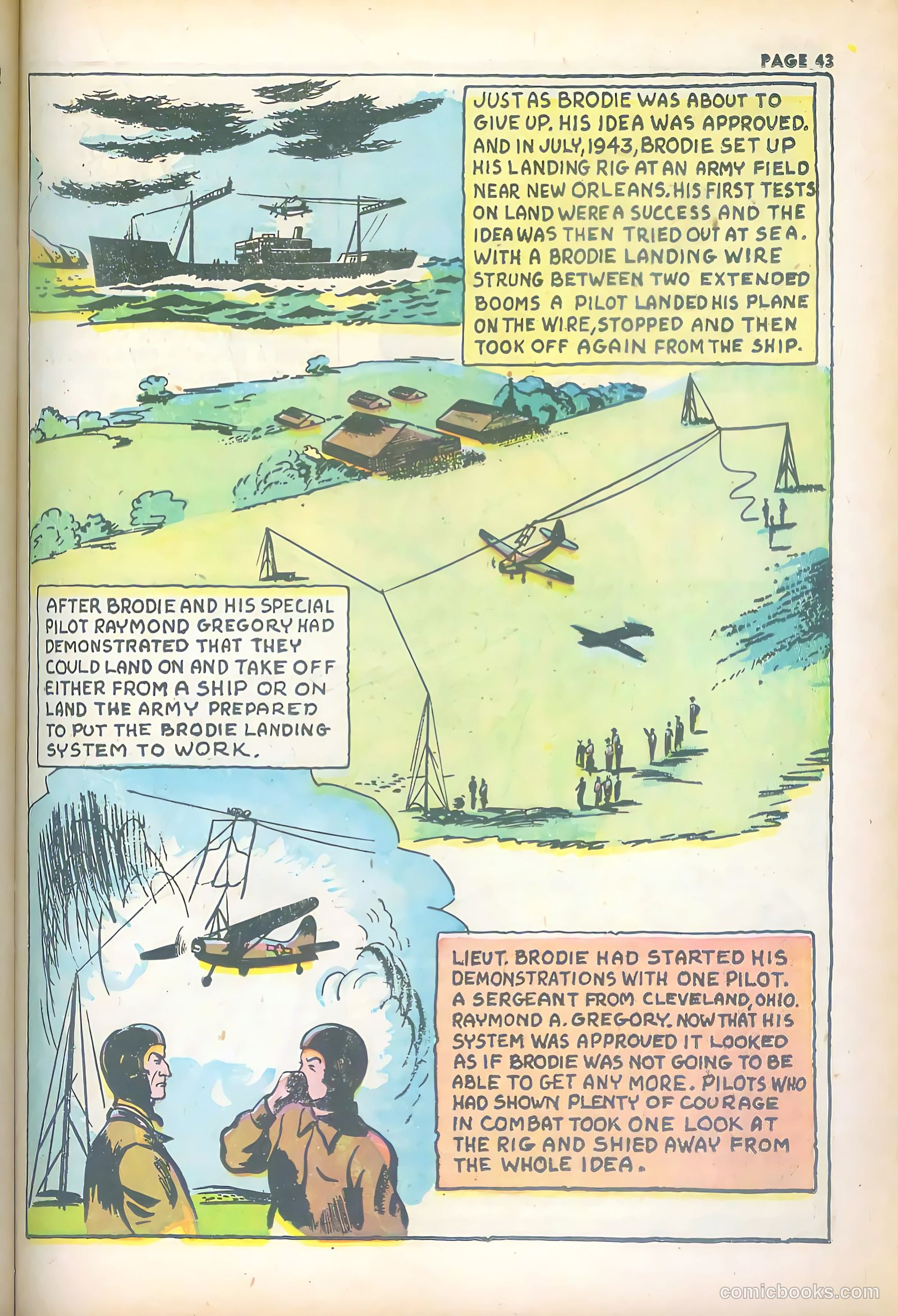 Jim Ray's Aviation Sketchbook #2 — page 43 of 66