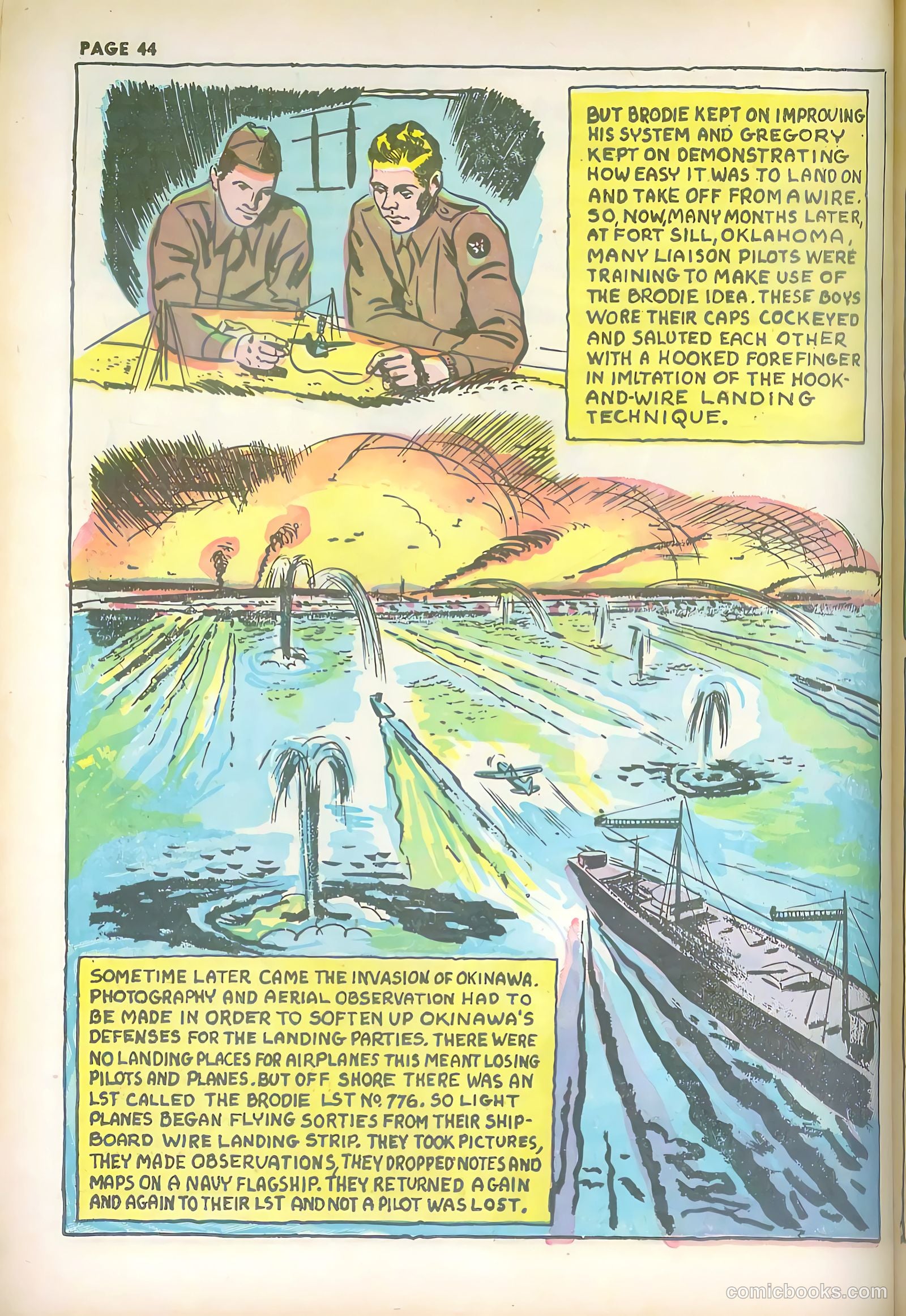 Jim Ray's Aviation Sketchbook #2 — page 44 of 66
