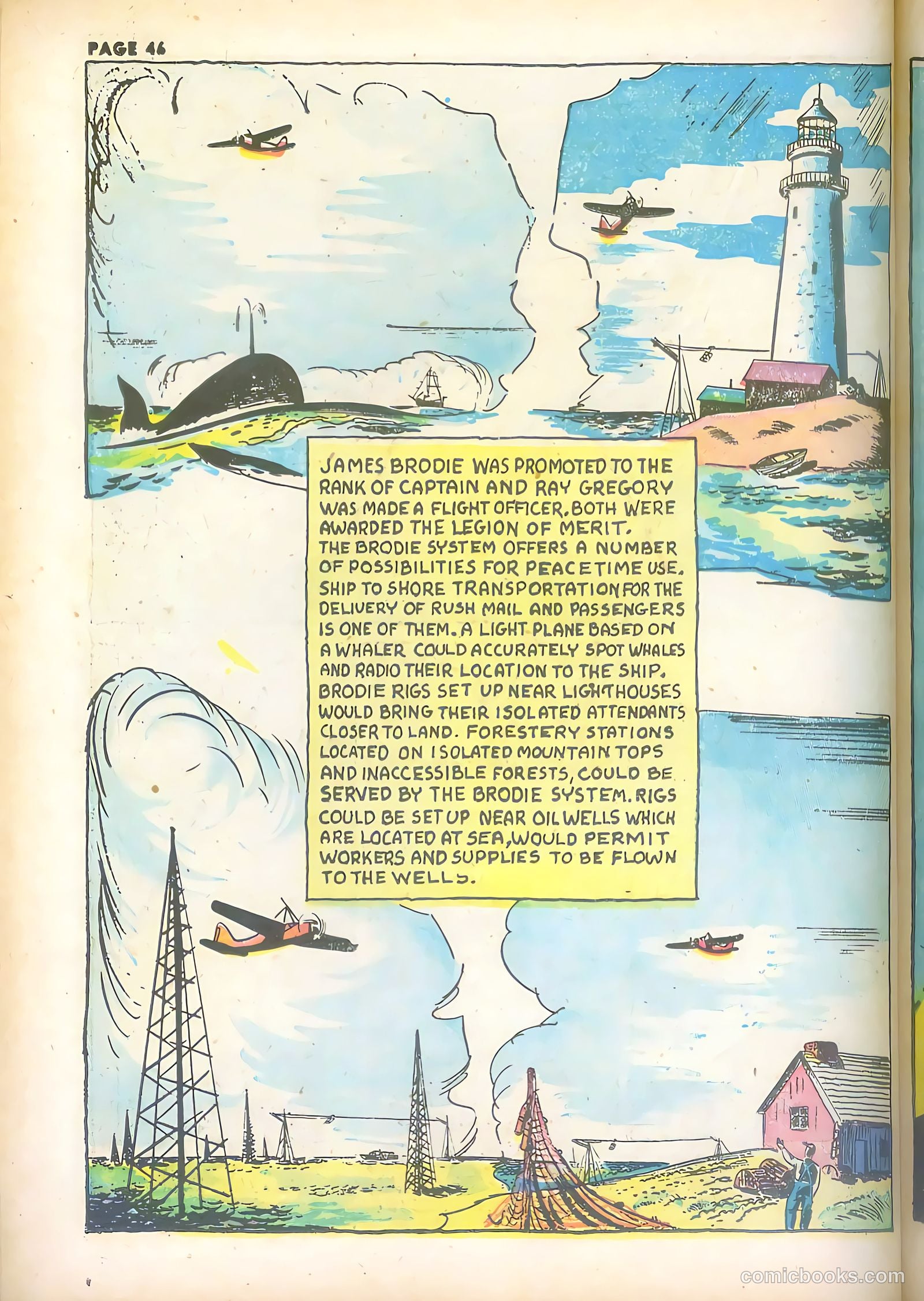 Jim Ray's Aviation Sketchbook #2 — page 46 of 66