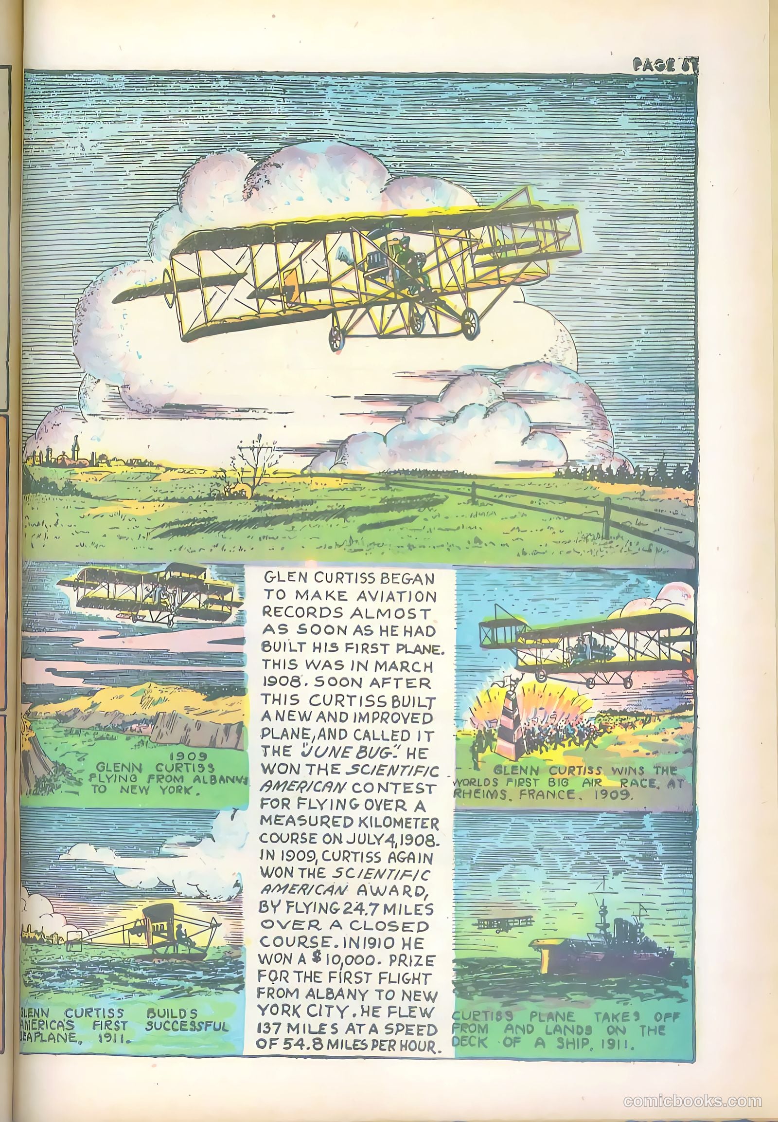 Jim Ray's Aviation Sketchbook #2 — page 61 of 66