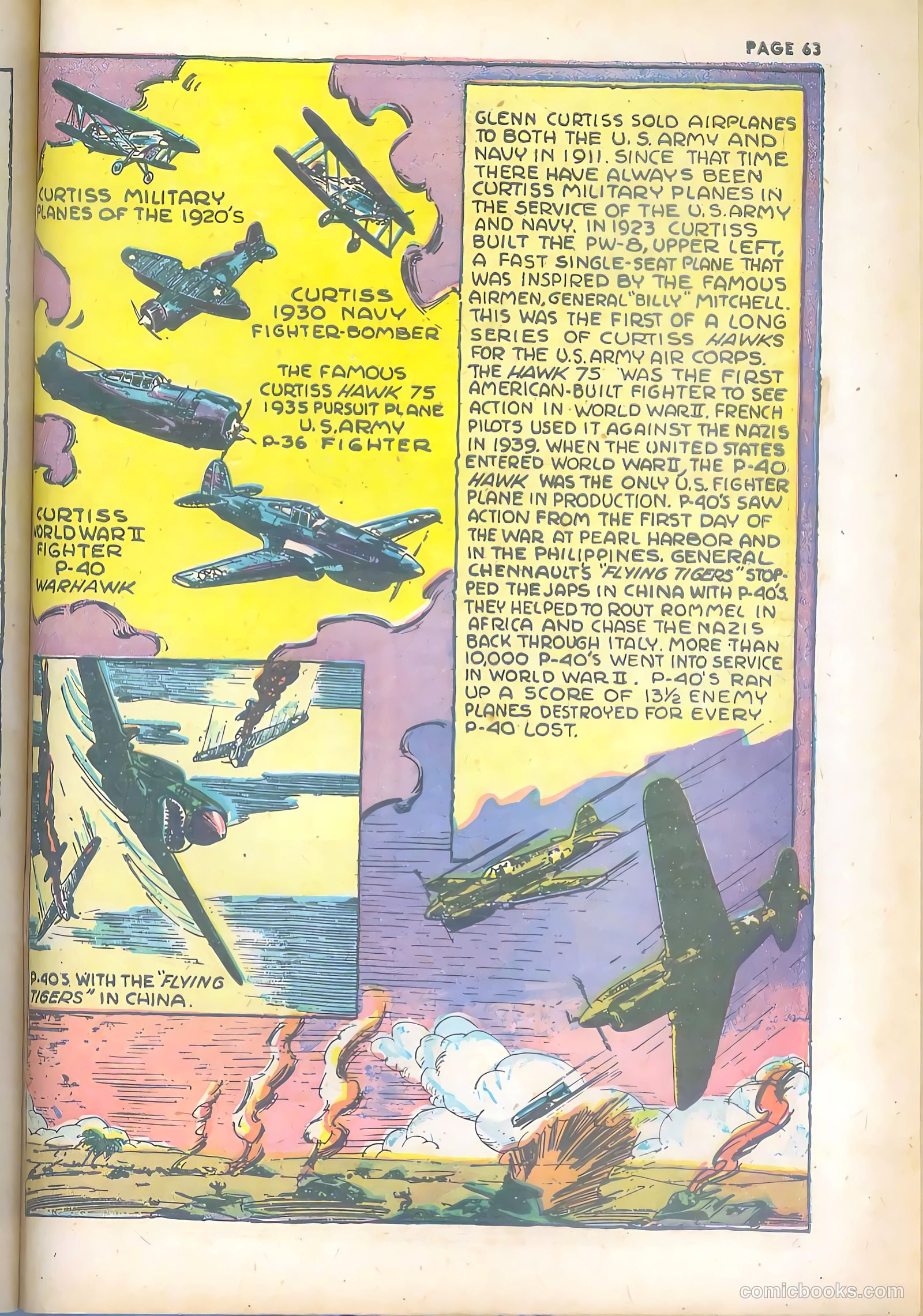 Jim Ray's Aviation Sketchbook #2 — page 63 of 66