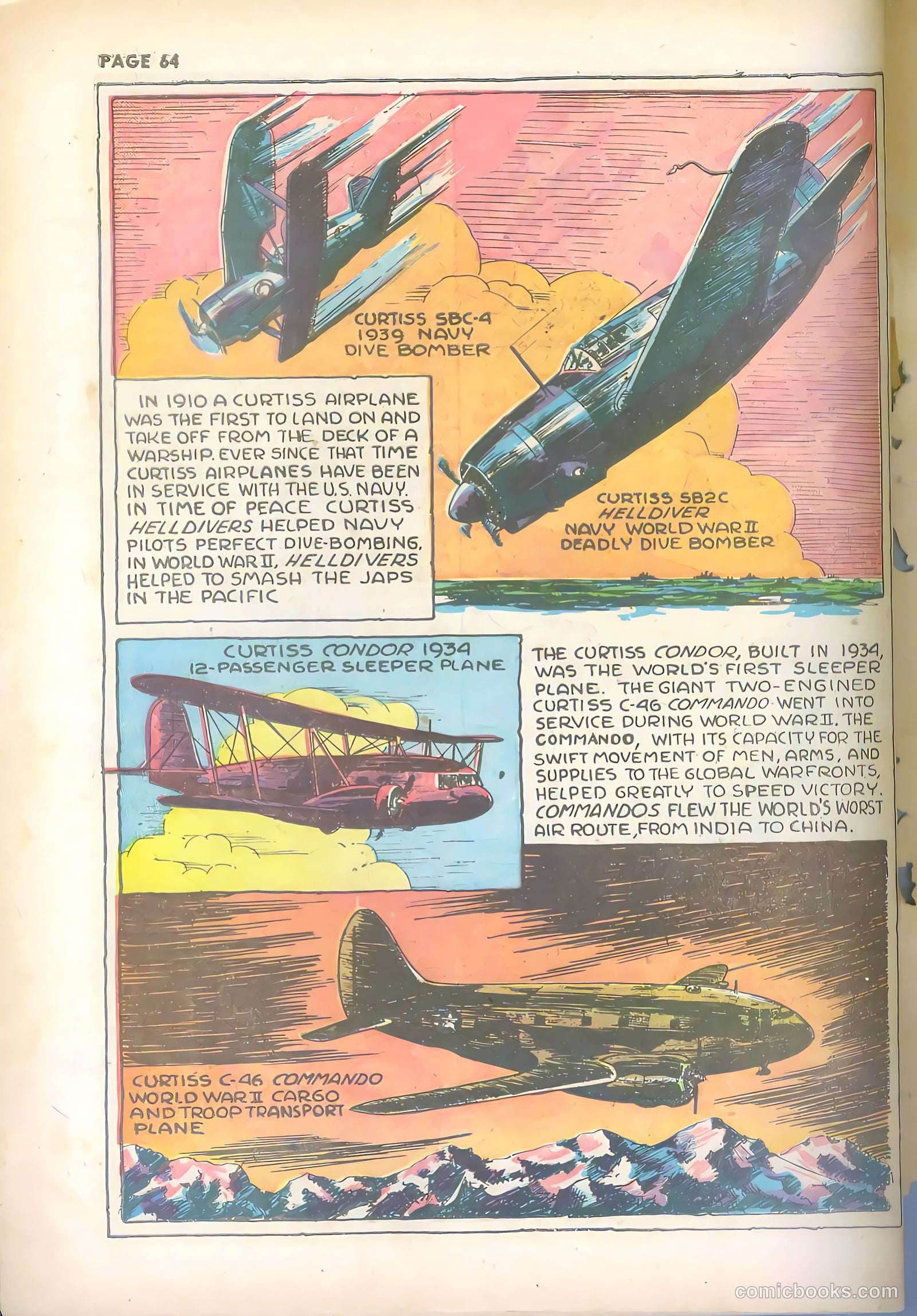 Jim Ray's Aviation Sketchbook #2 — page 64 of 66
