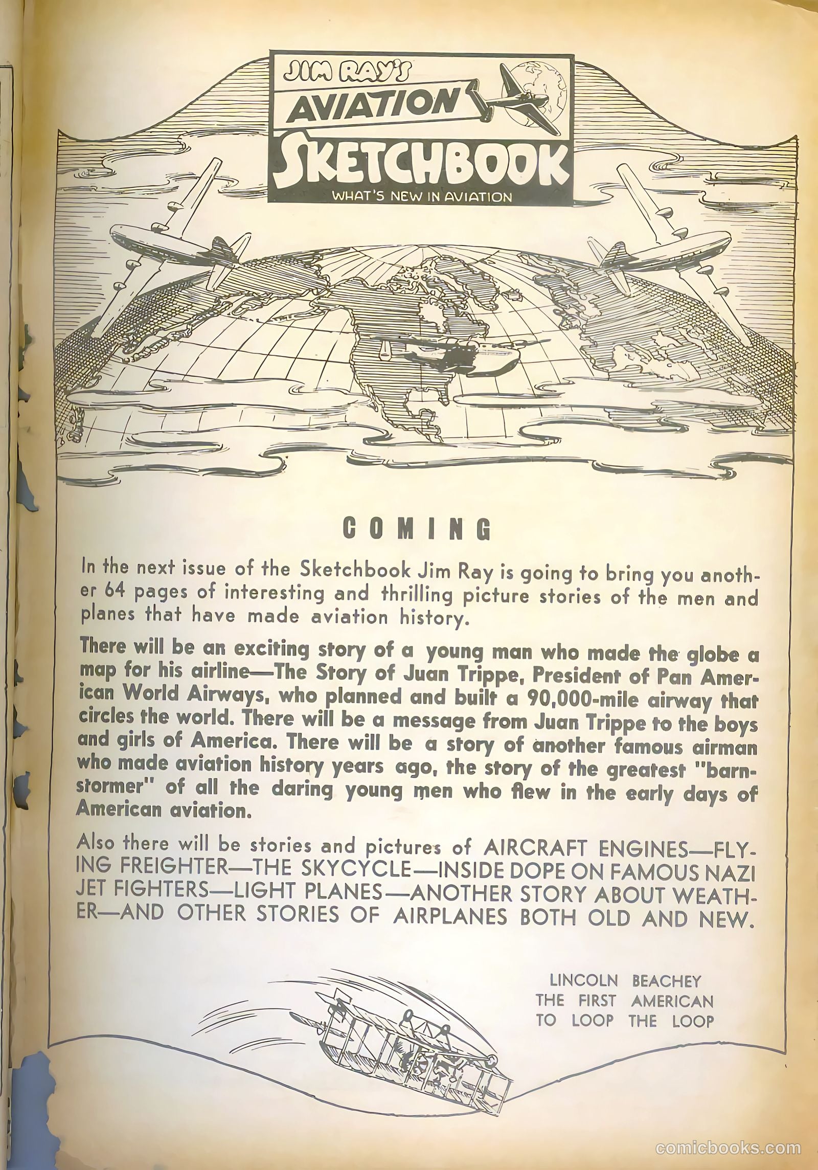 Jim Ray's Aviation Sketchbook #2 — page 65 of 66