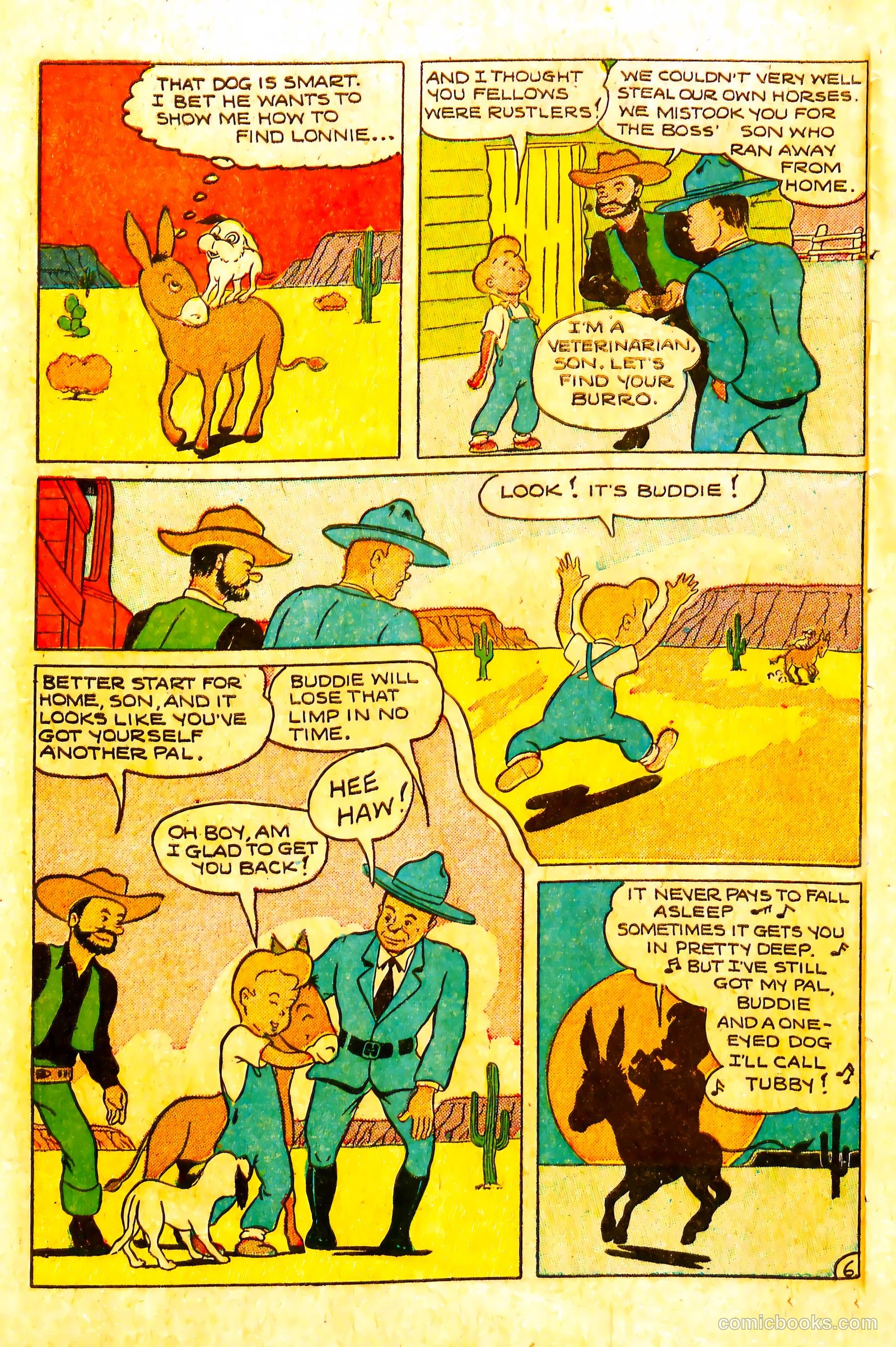 Jing-Pals Comics #4 — page 34 of 36