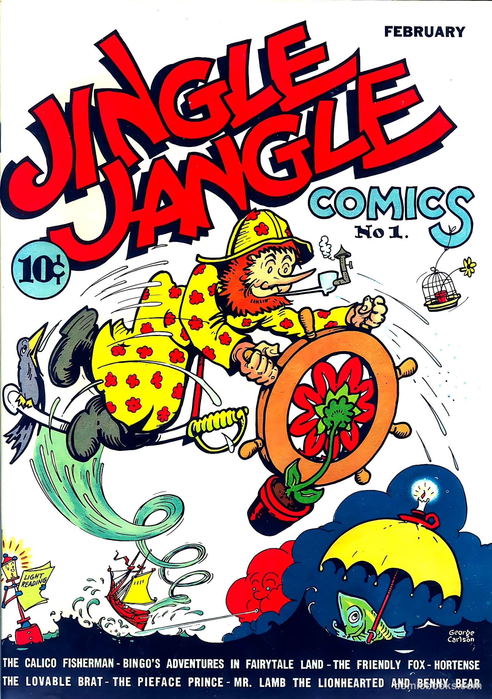 Jingle Jangle Comics #1 — page 1 of 68