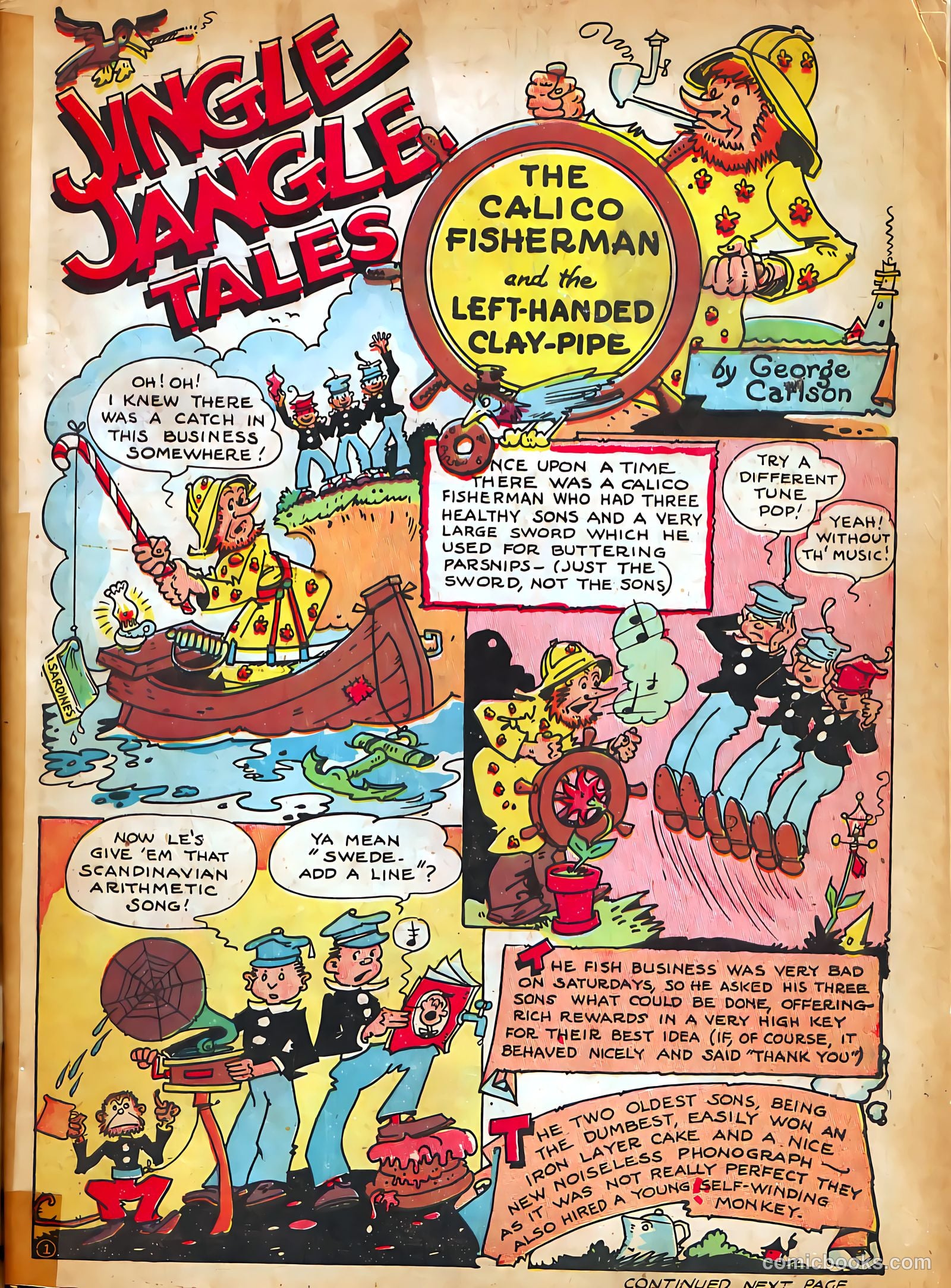 Jingle Jangle Comics #1 — page 4 of 68