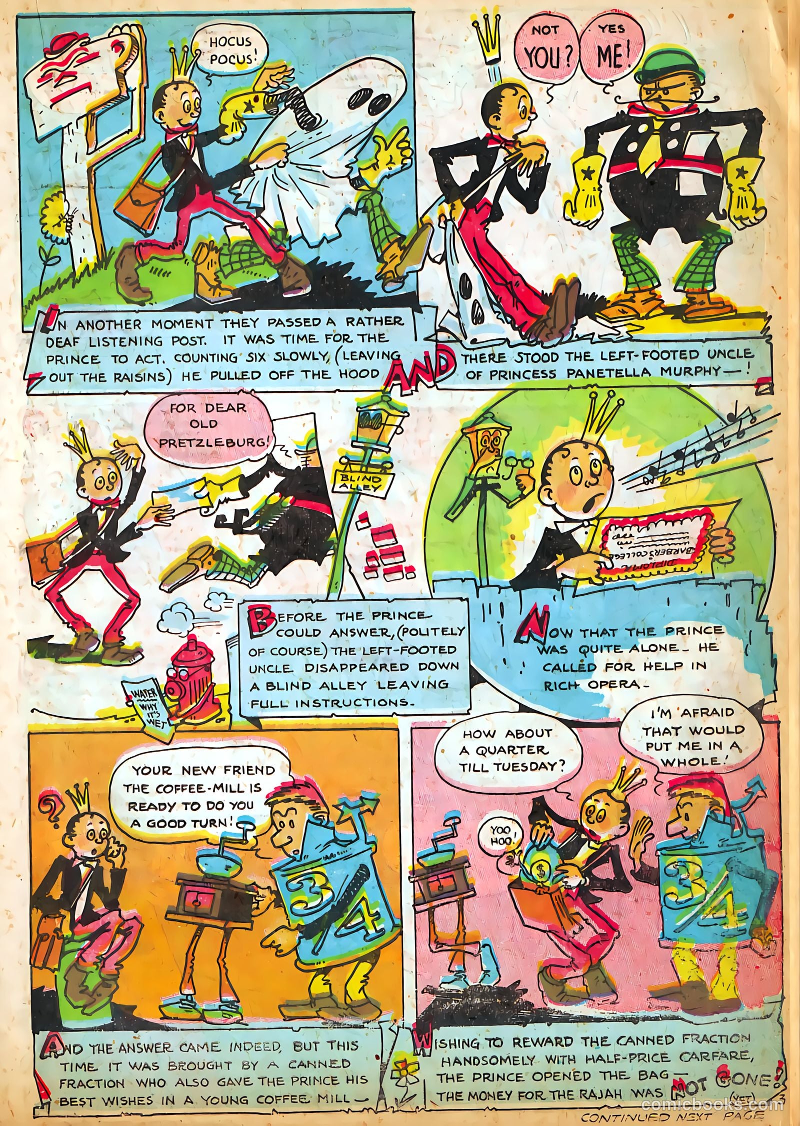 Jingle Jangle Comics #1 — page 40 of 68