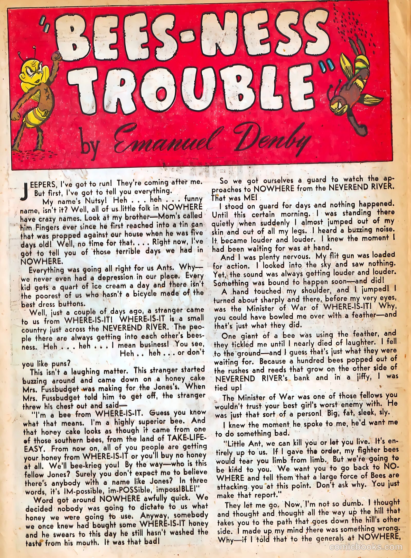 Jingle Jangle Comics #1 — page 58 of 68