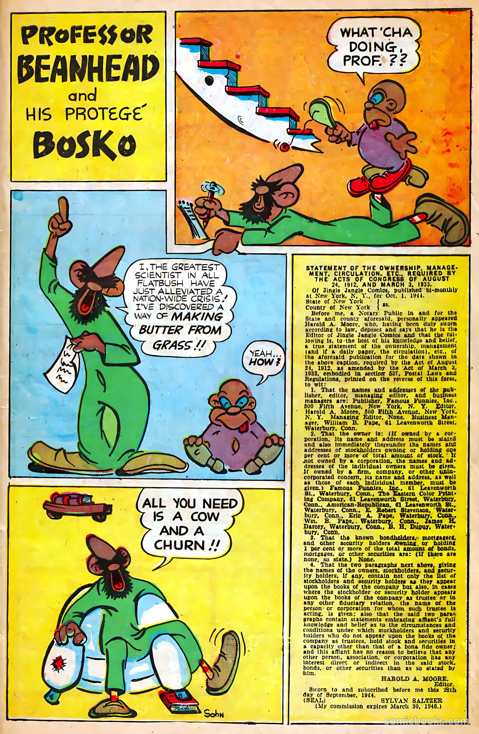 Jingle Jangle Comics #14 — page 49 of 52
