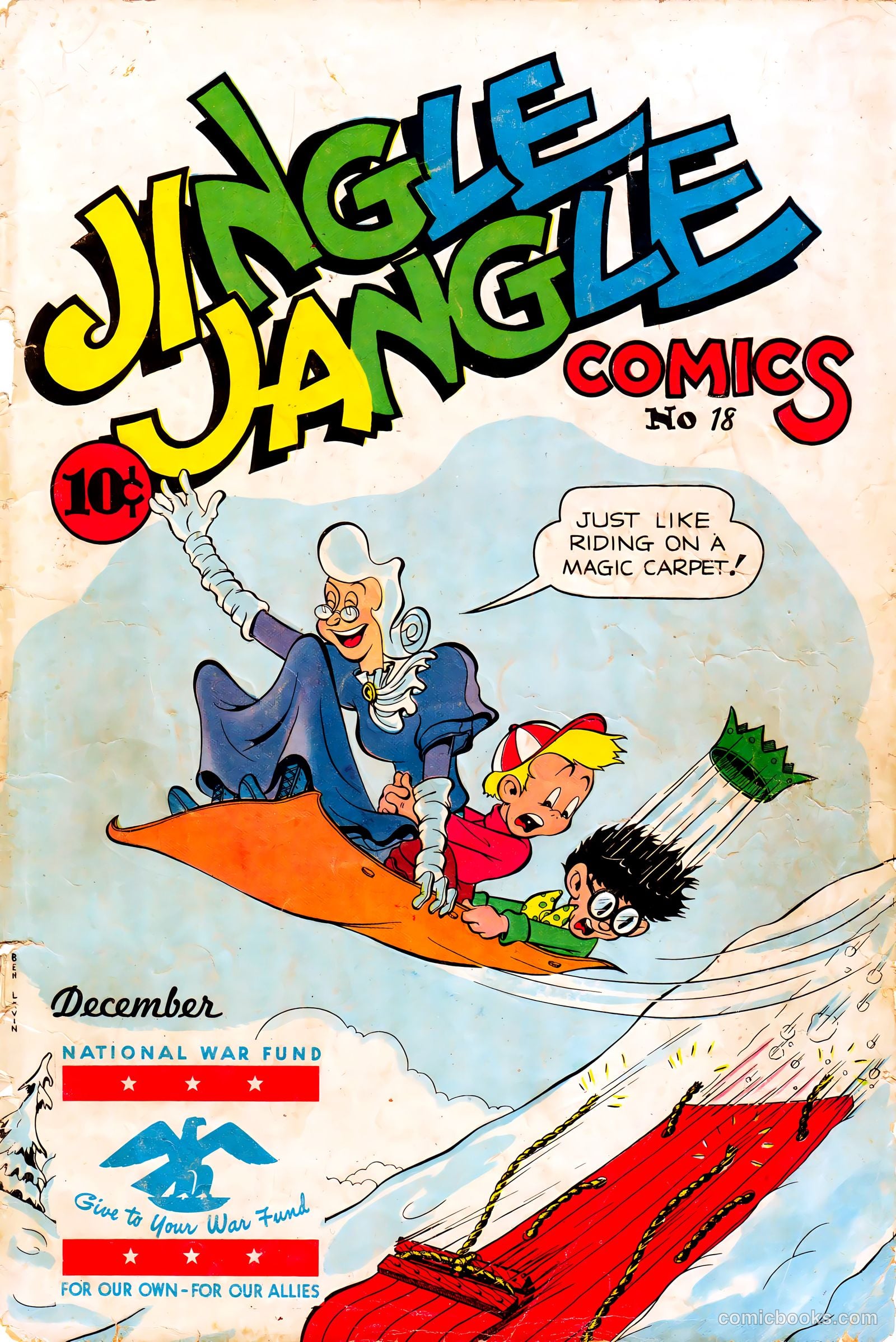 Jingle Jangle Comics #18 — page 1 of 37