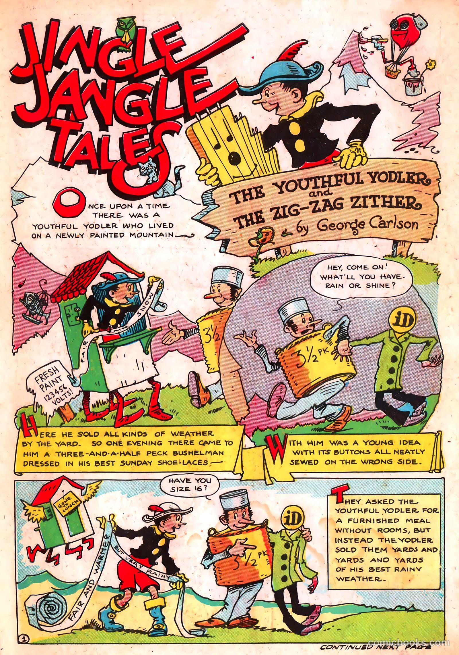 Jingle Jangle Comics #2 — page 3 of 69