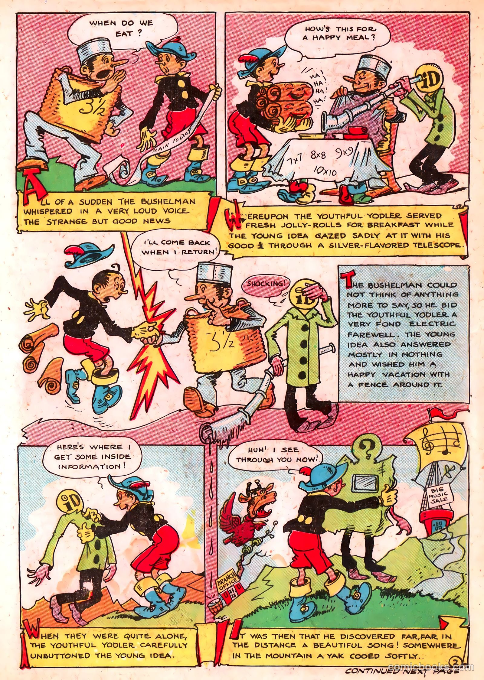 Jingle Jangle Comics #2 — page 4 of 69