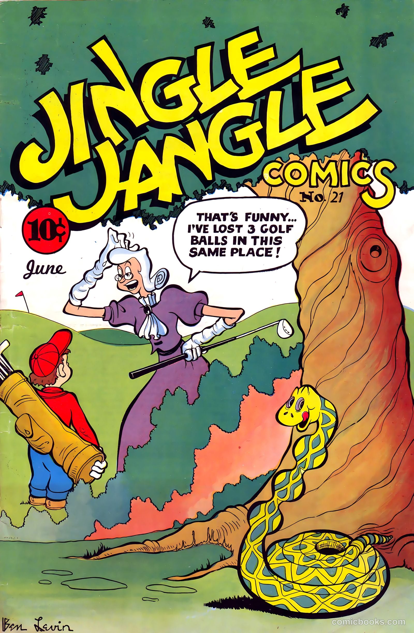 Jingle Jangle Comics #21 — page 1 of 53