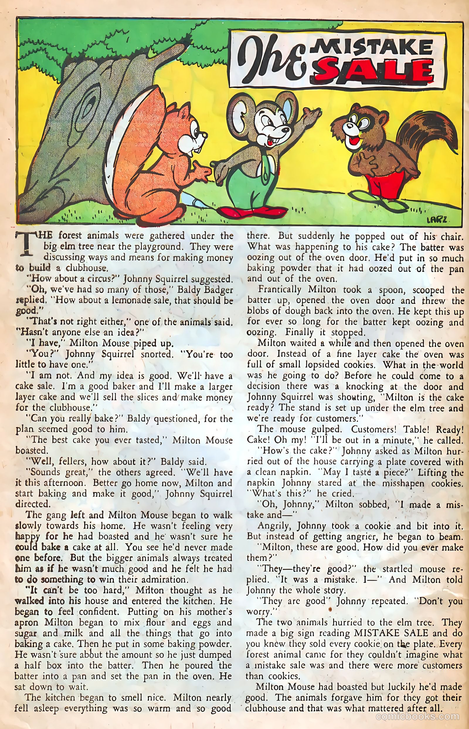 Jingle Jangle Comics #23 — page 48 of 52