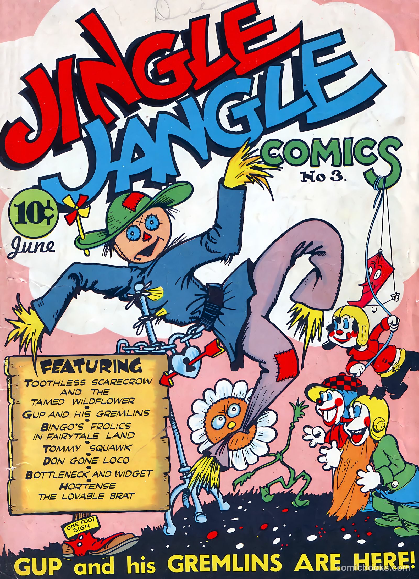 Jingle Jangle Comics #3 — page 1 of 68