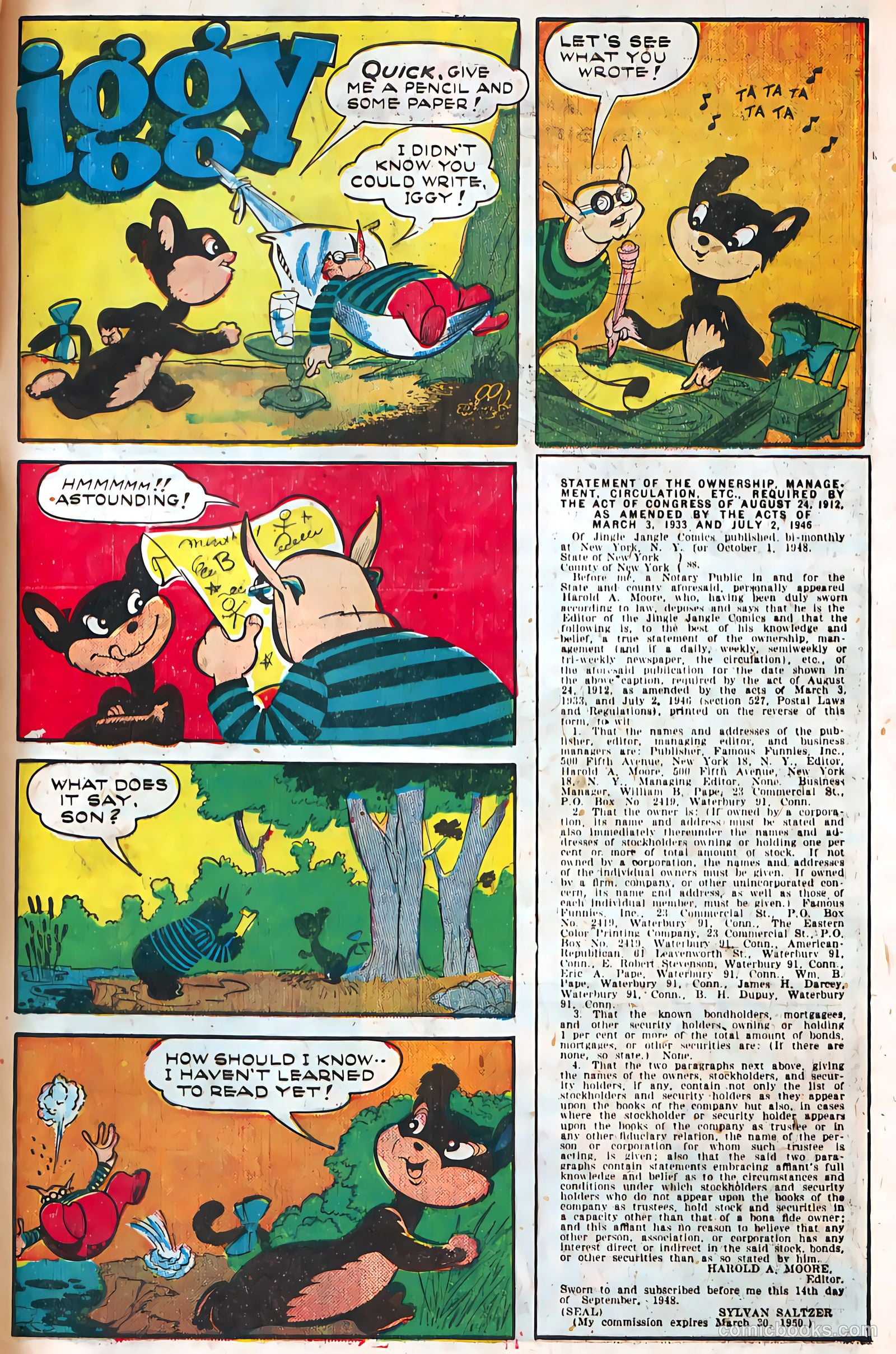 Jingle Jangle Comics #38 — page 47 of 52