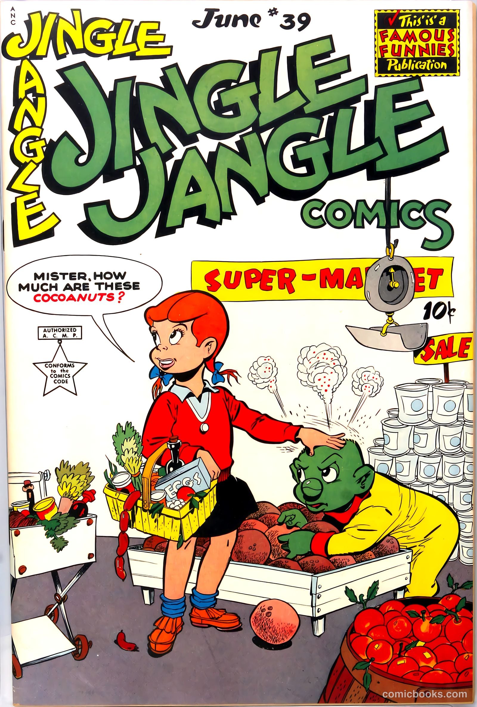 Jingle Jangle Comics #39 — page 1 of 51