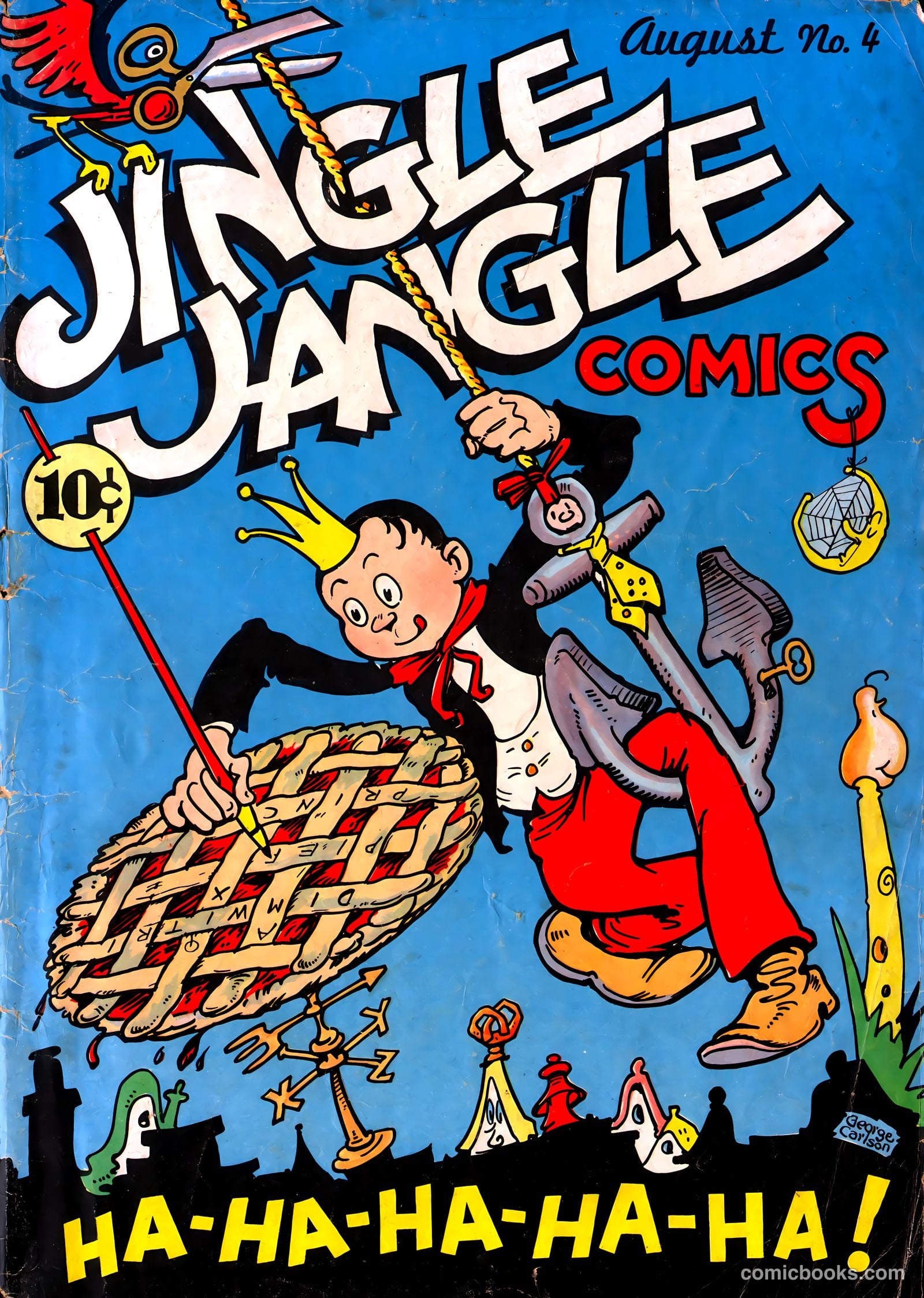Jingle Jangle Comics #4 — page 1 of 69