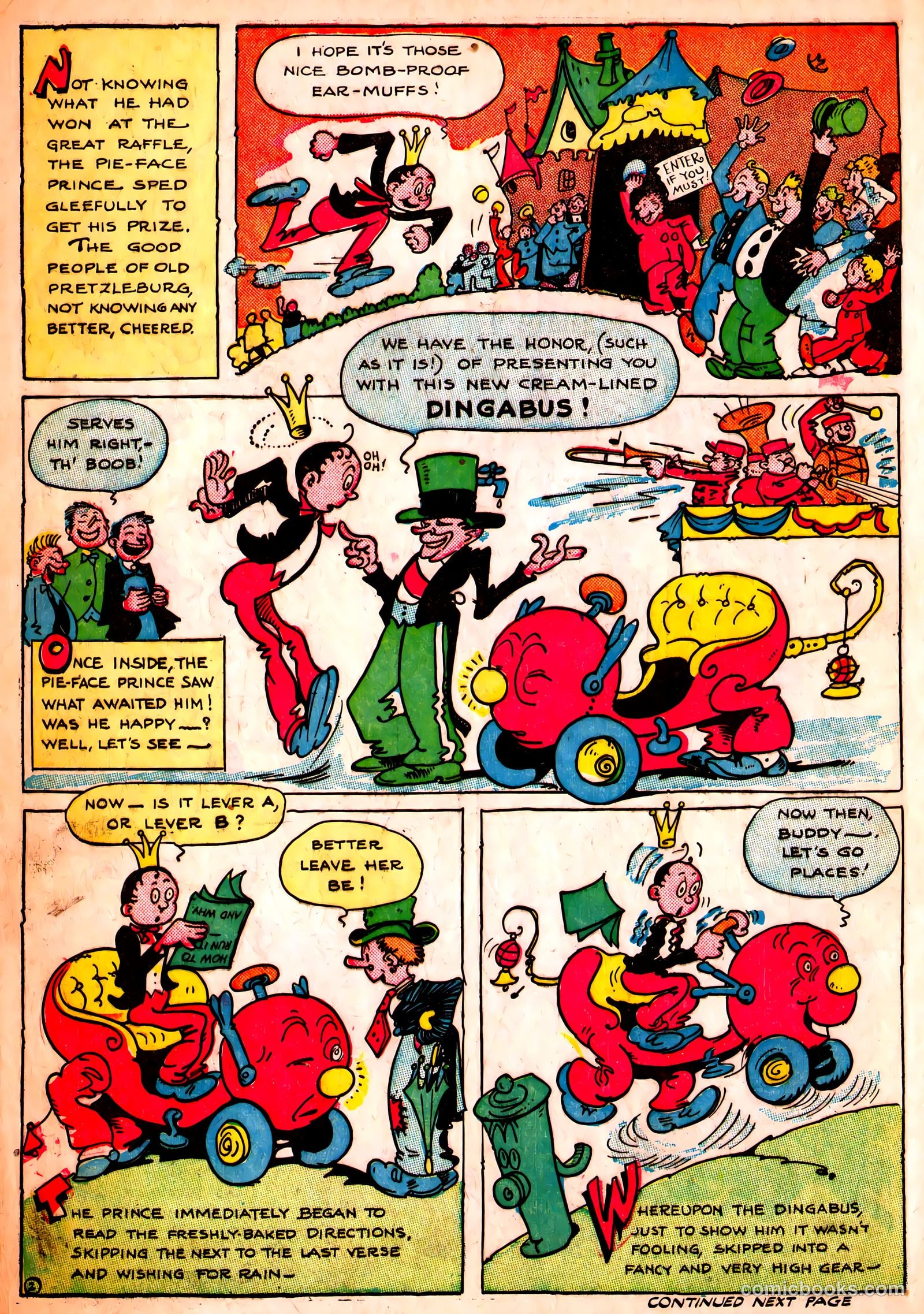 Jingle Jangle Comics #4 — page 4 of 69