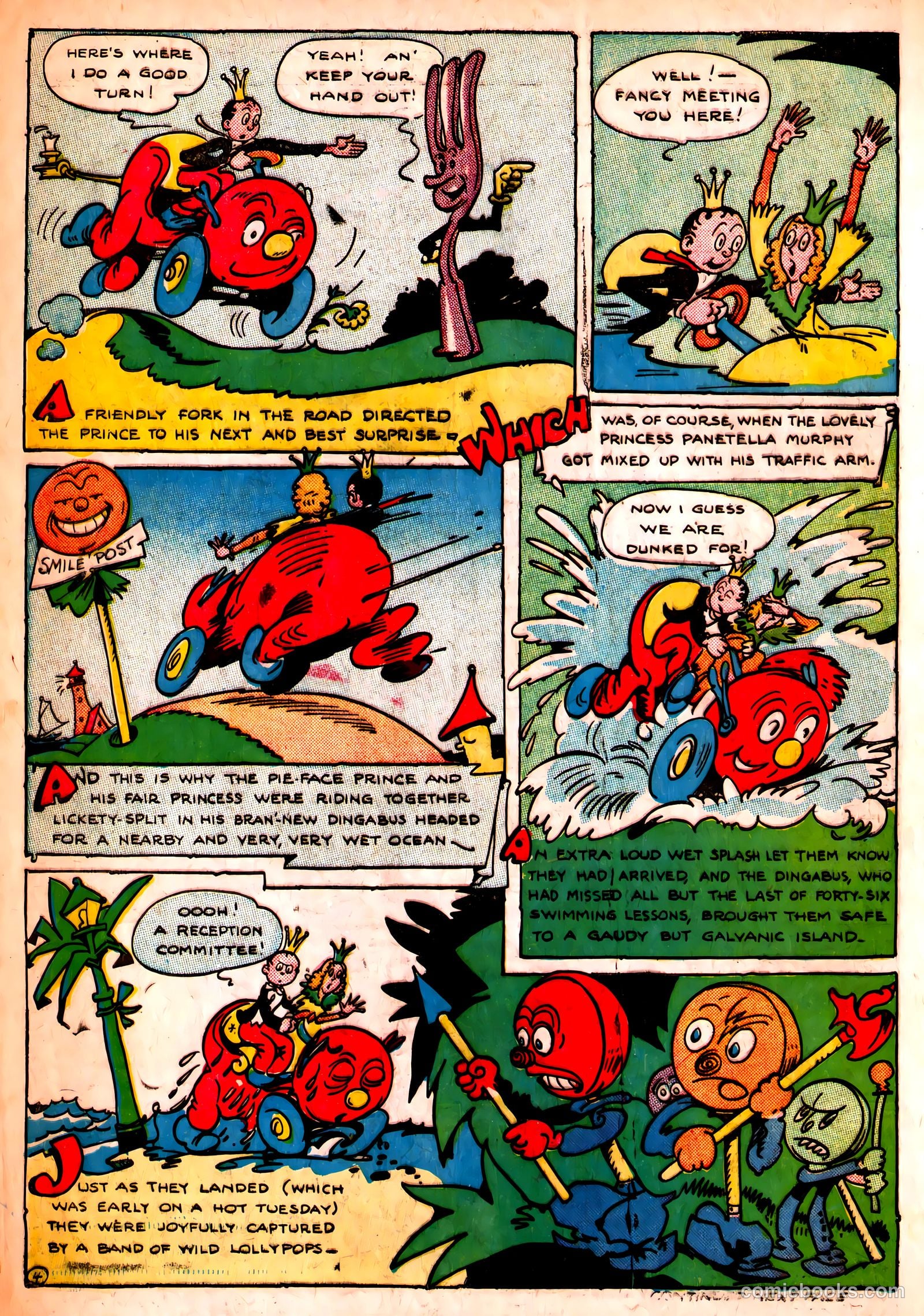 Jingle Jangle Comics #4 — page 6 of 69