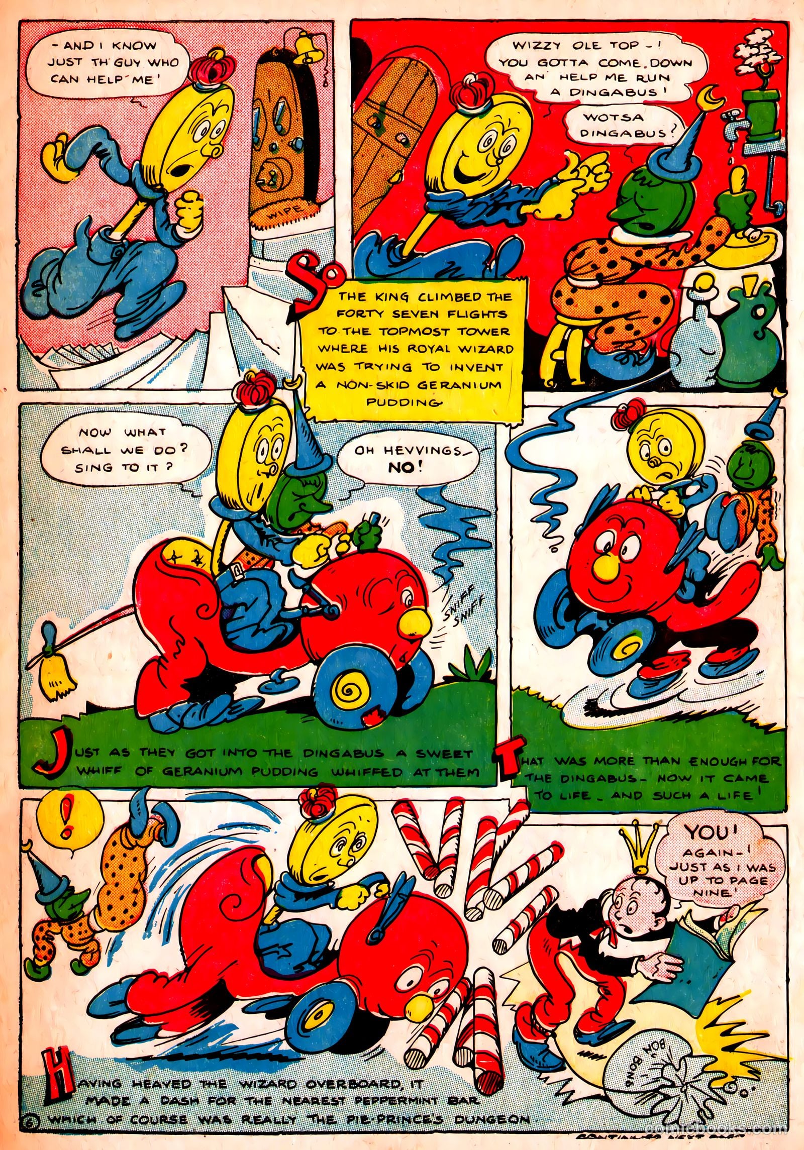 Jingle Jangle Comics #4 — page 8 of 69
