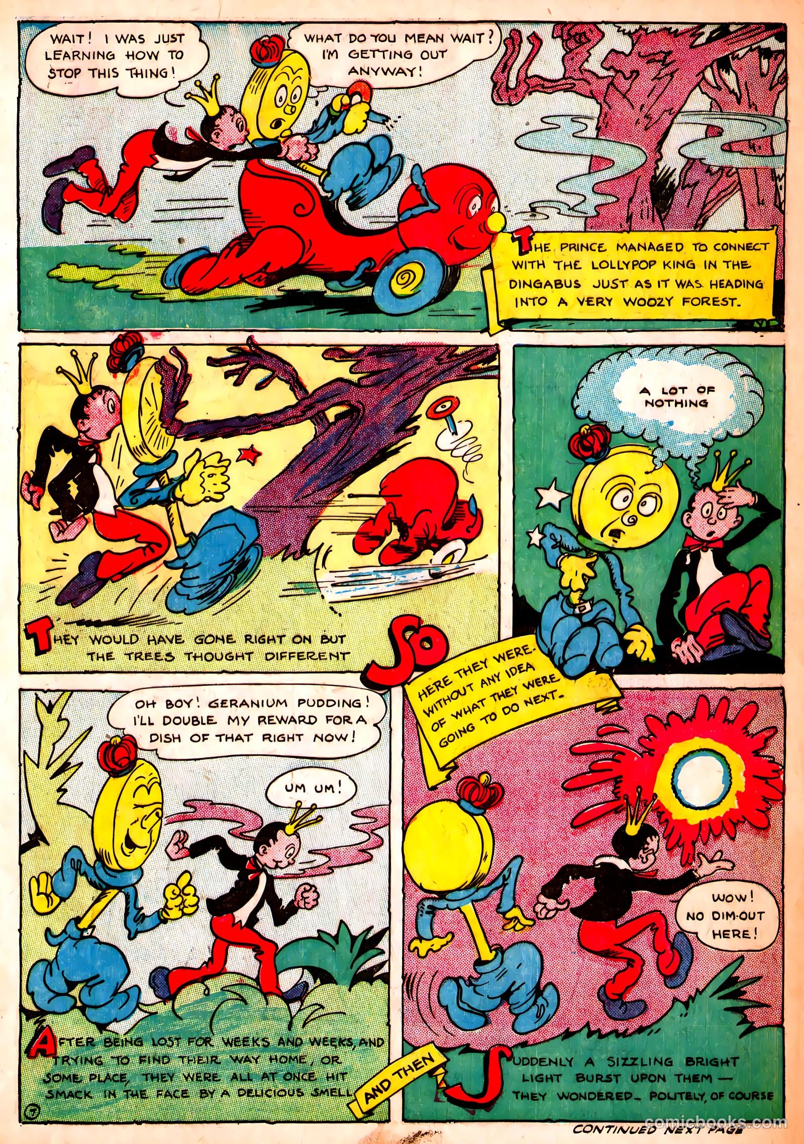 Jingle Jangle Comics #4 — page 9 of 69