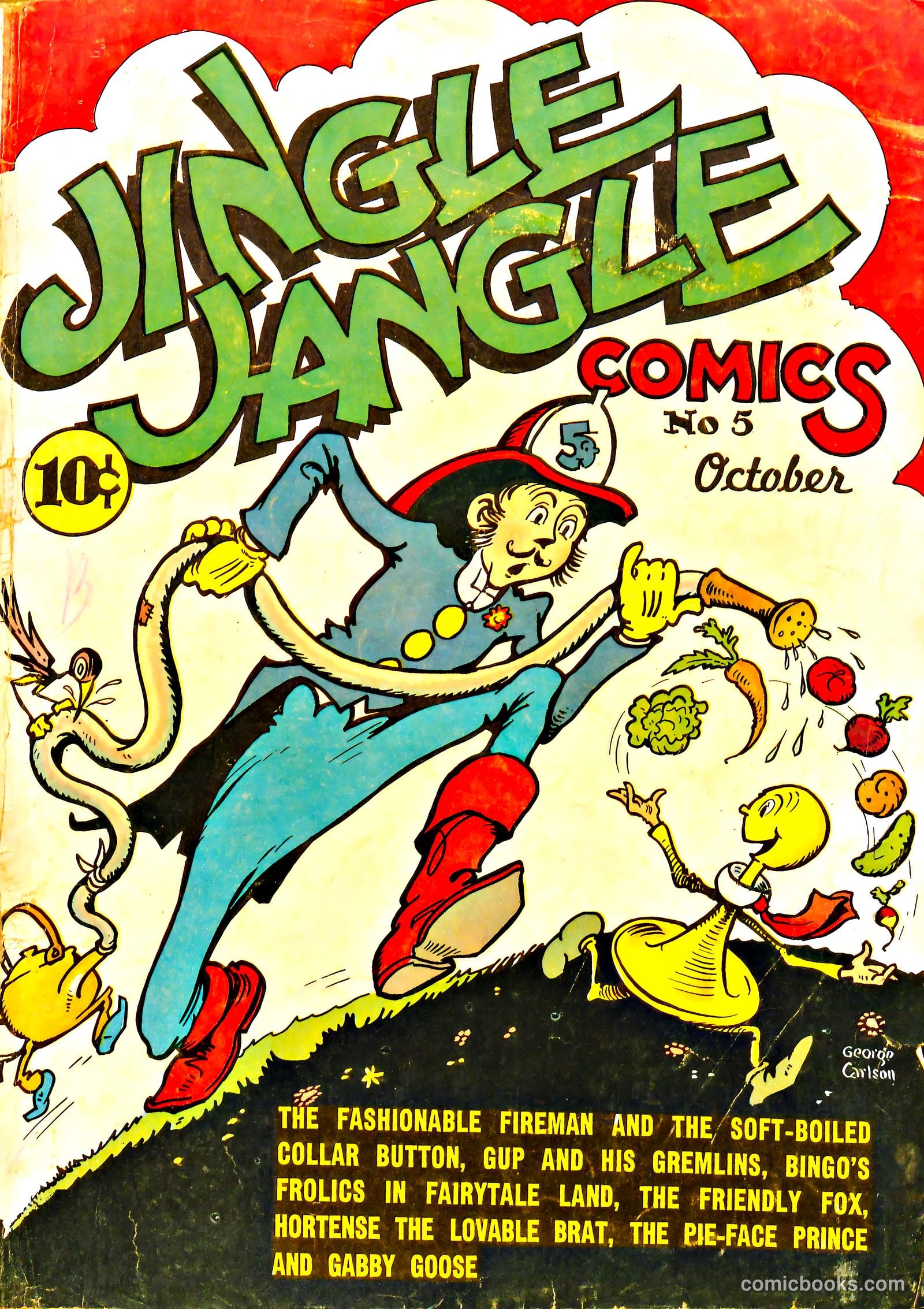 Jingle Jangle Comics #5 — page 1 of 60