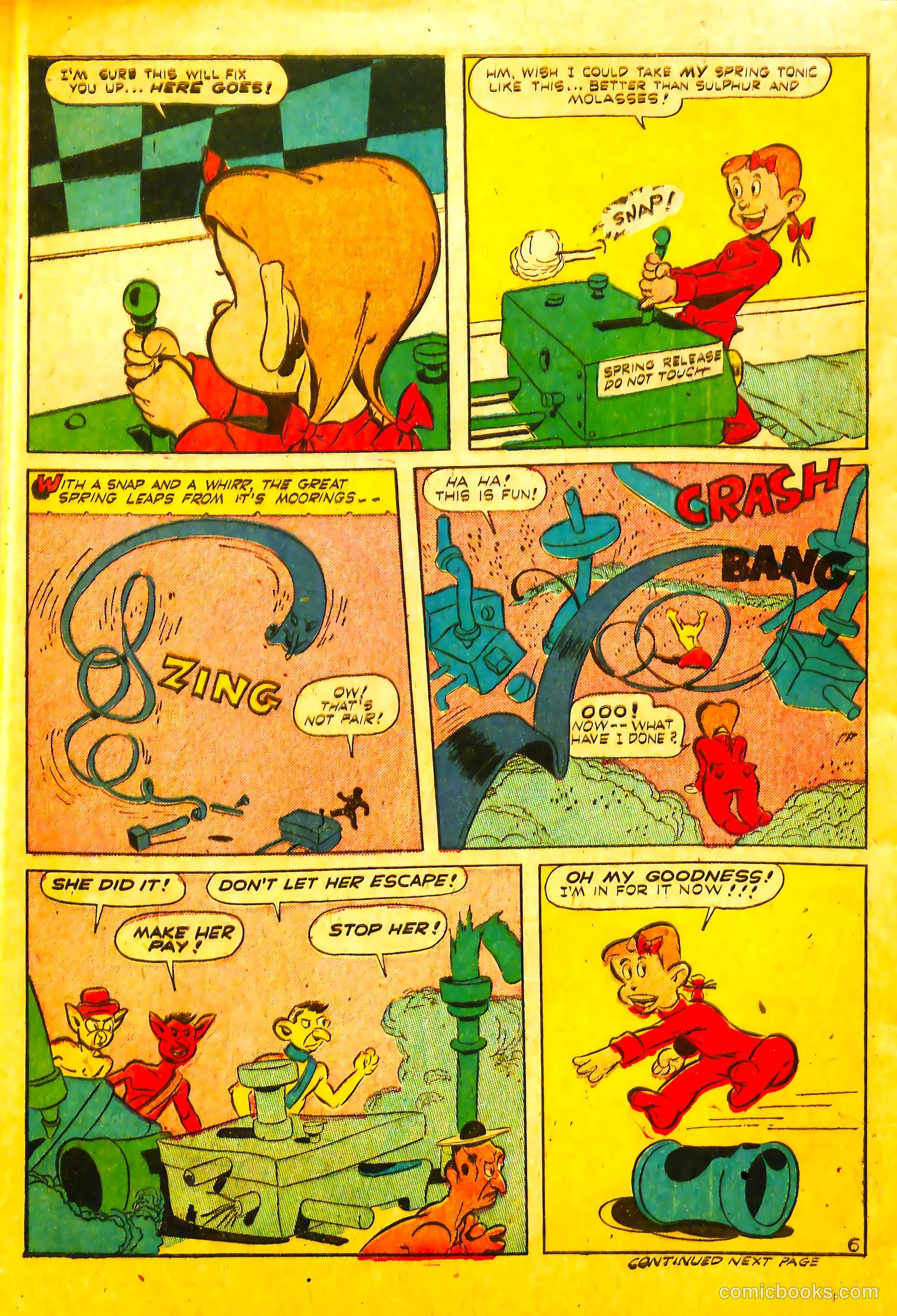 Jingle Jangle Comics #5 — page 54 of 60