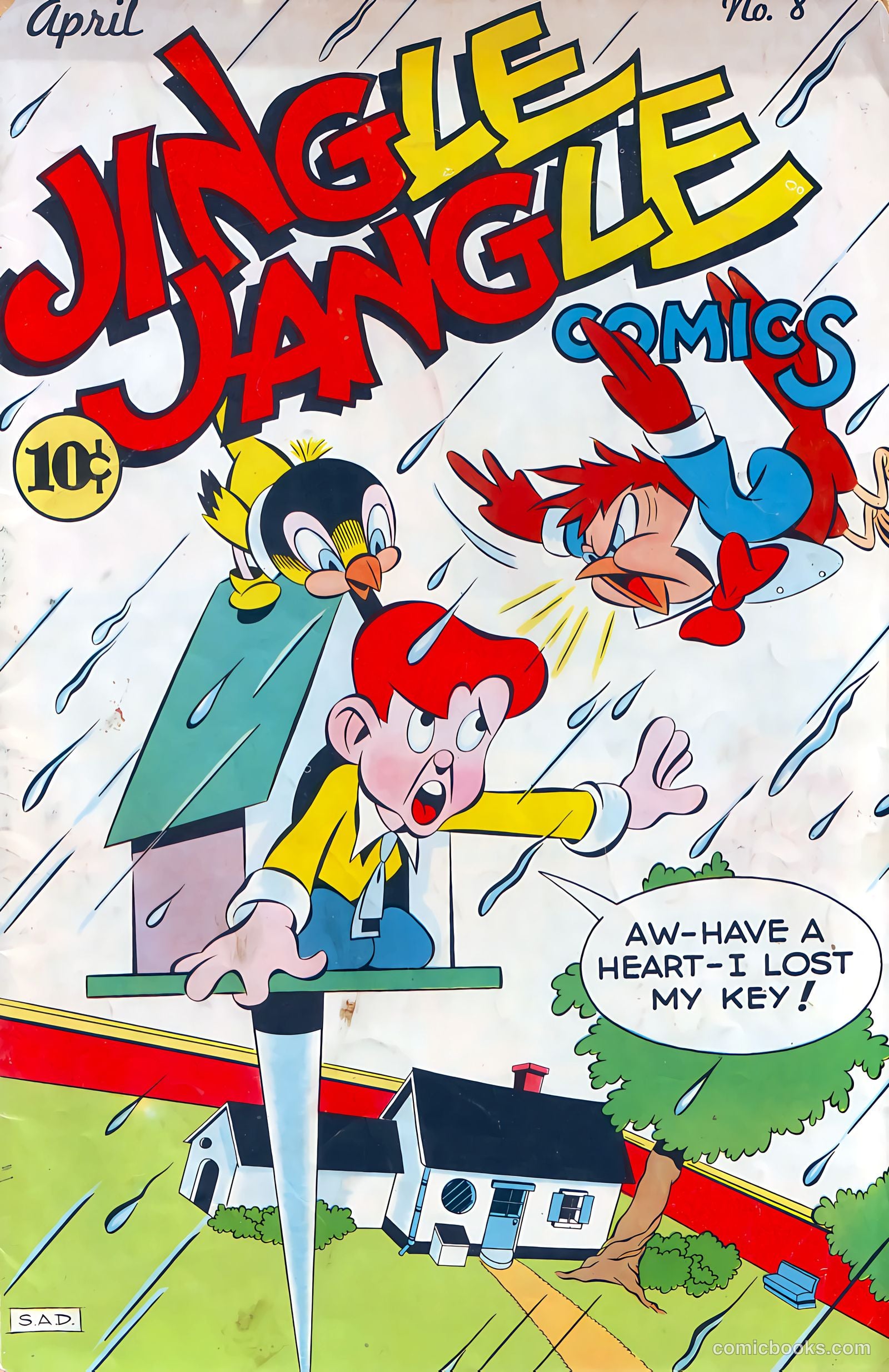 Jingle Jangle Comics #8 — page 1 of 52