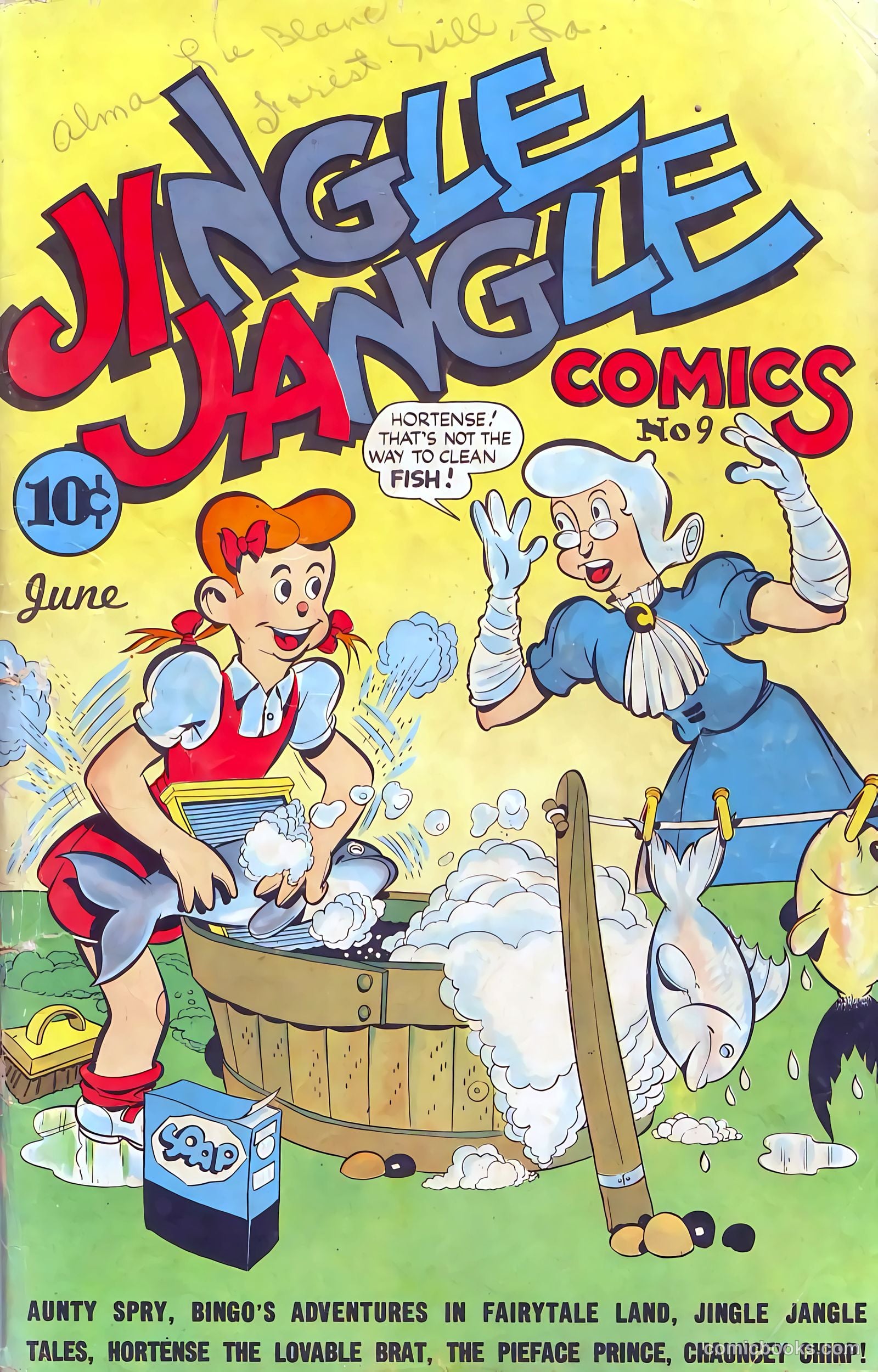 Jingle Jangle Comics #9 — page 1 of 52
