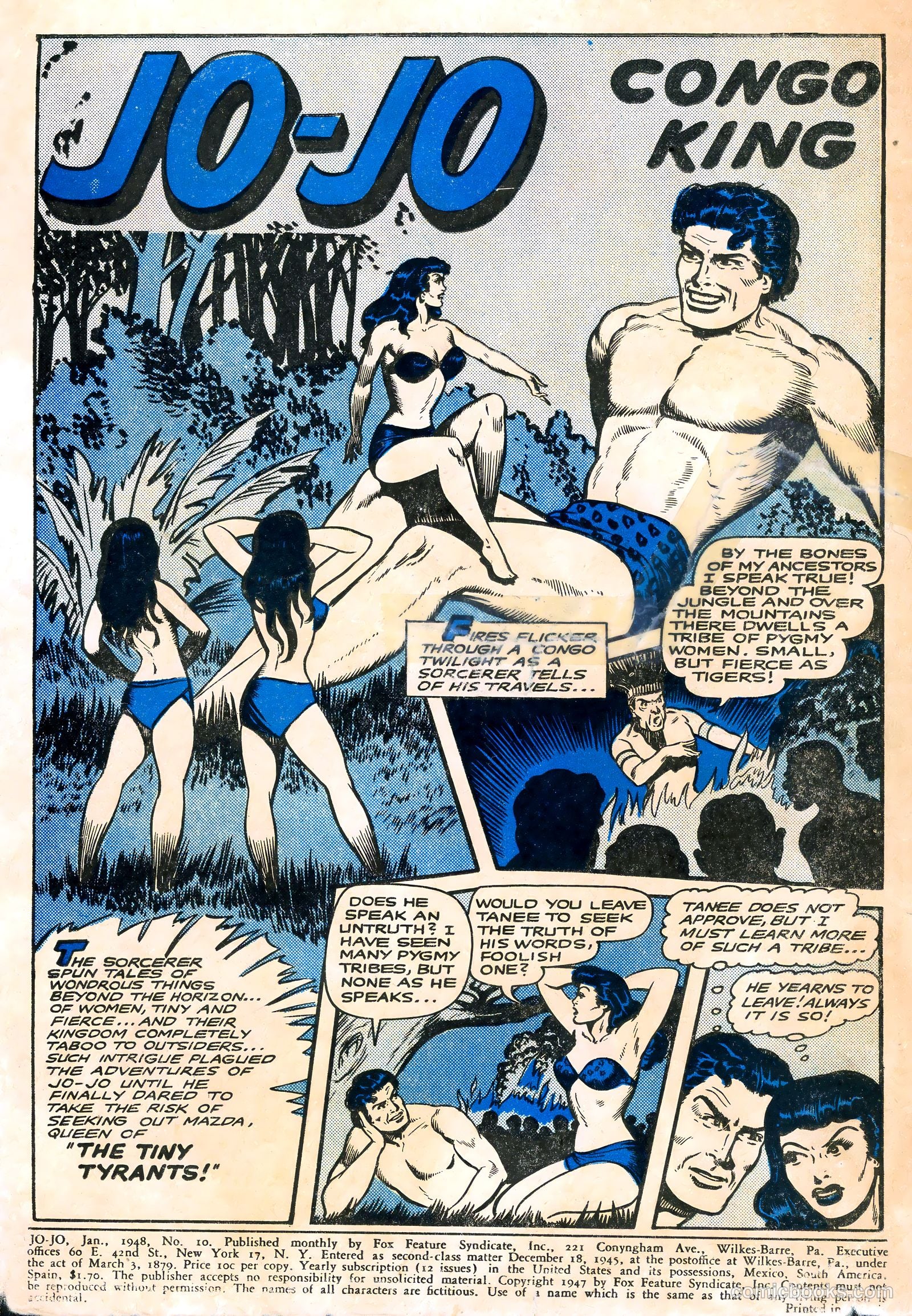 Jo-Jo Comics #10 — page 2 of 36