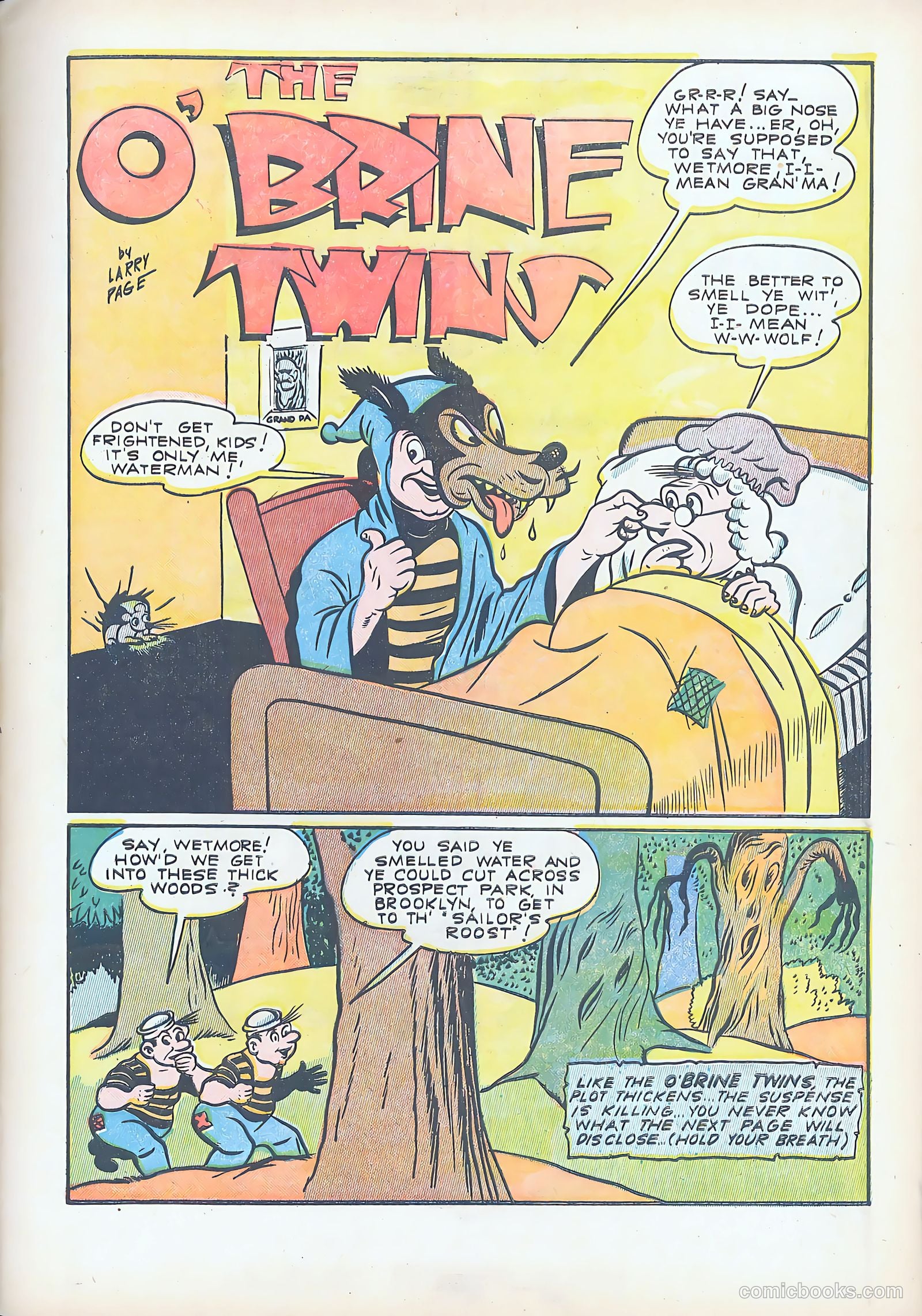 Jo-Jo Comics #1 — page 3 of 36
